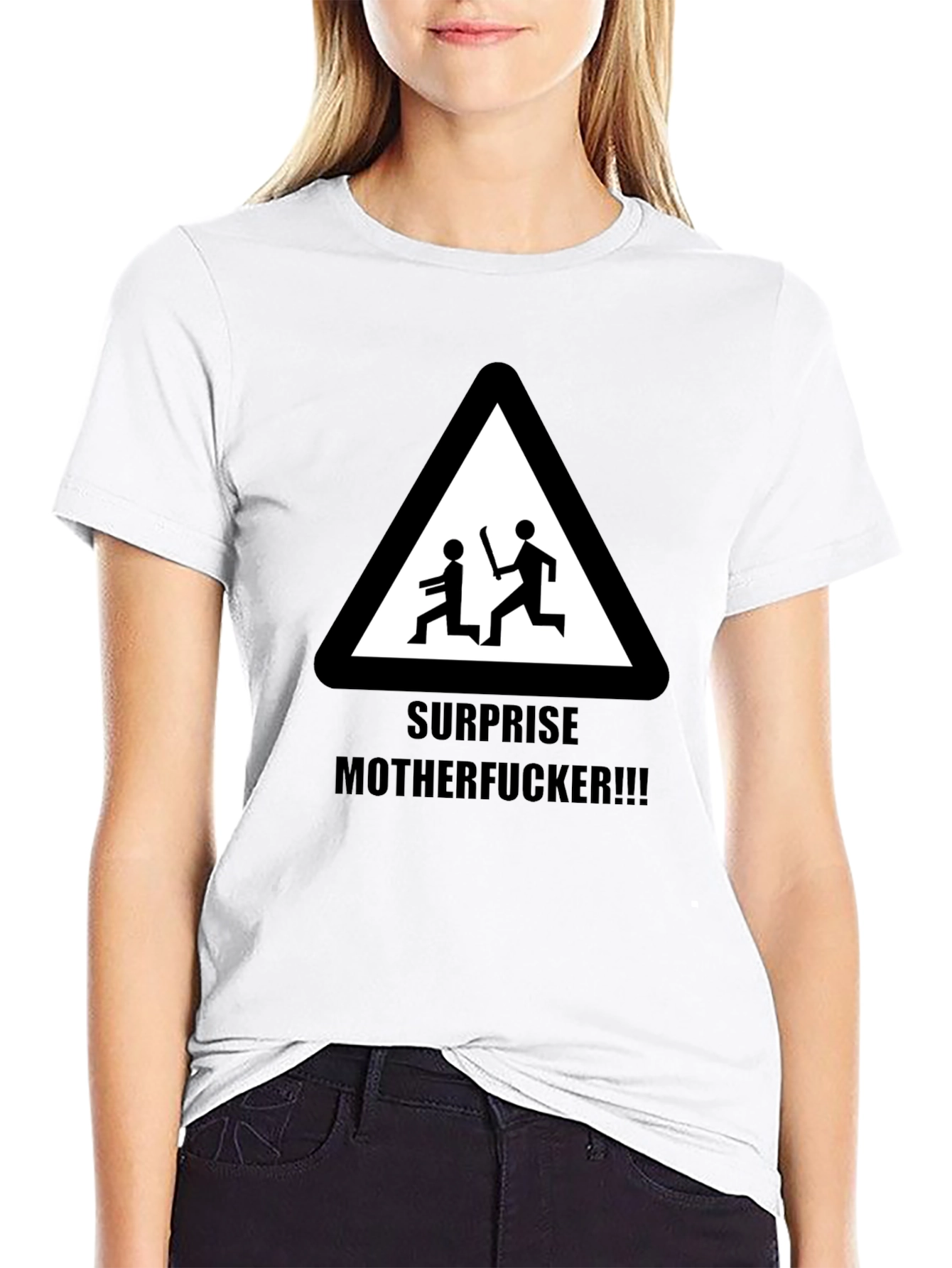 Surprise Offensive Humor Graphic Tee