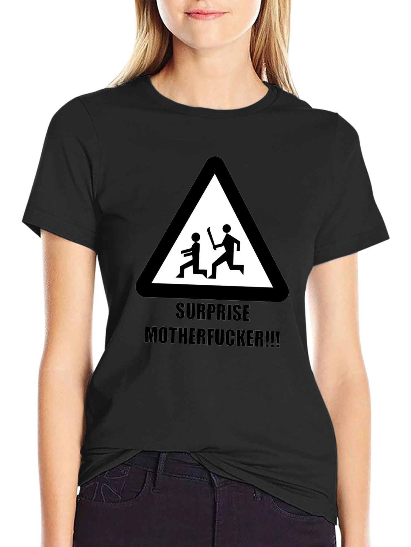 Surprise Offensive Humor Graphic Tee