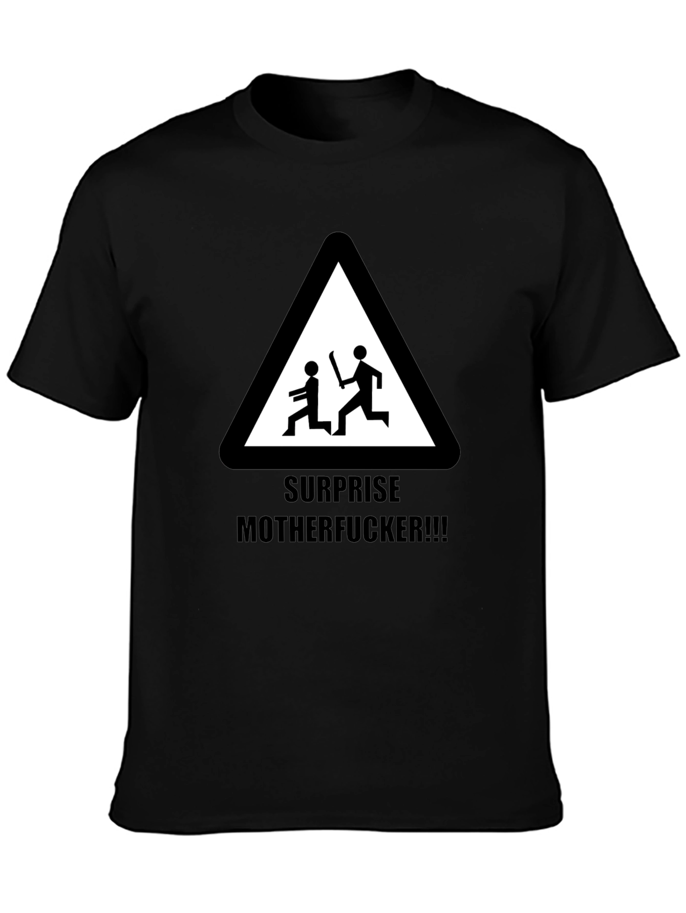 Surprise Offensive Humor Graphic Tee