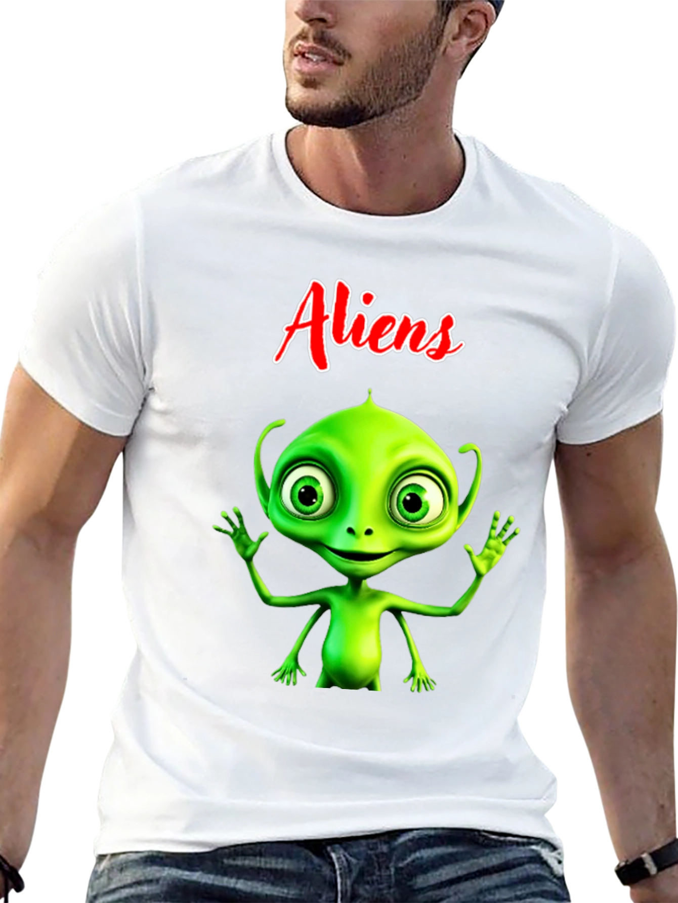 Aliens Graphic T-Shirt - Extraterrestrial Fun!