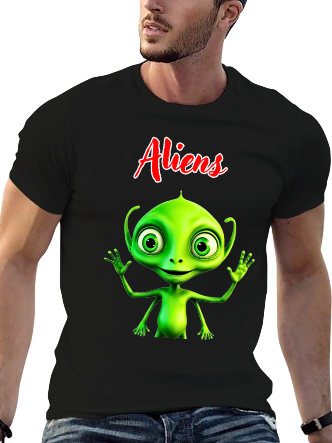 Aliens Graphic T-Shirt - Extraterrestrial Fun!