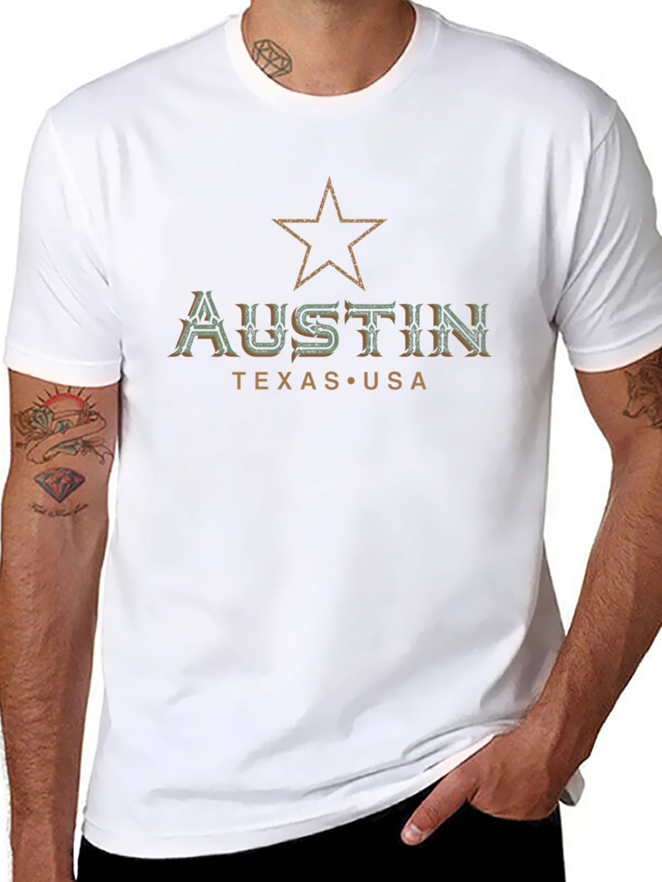 Austin Texas USA Graphic T-Shirt