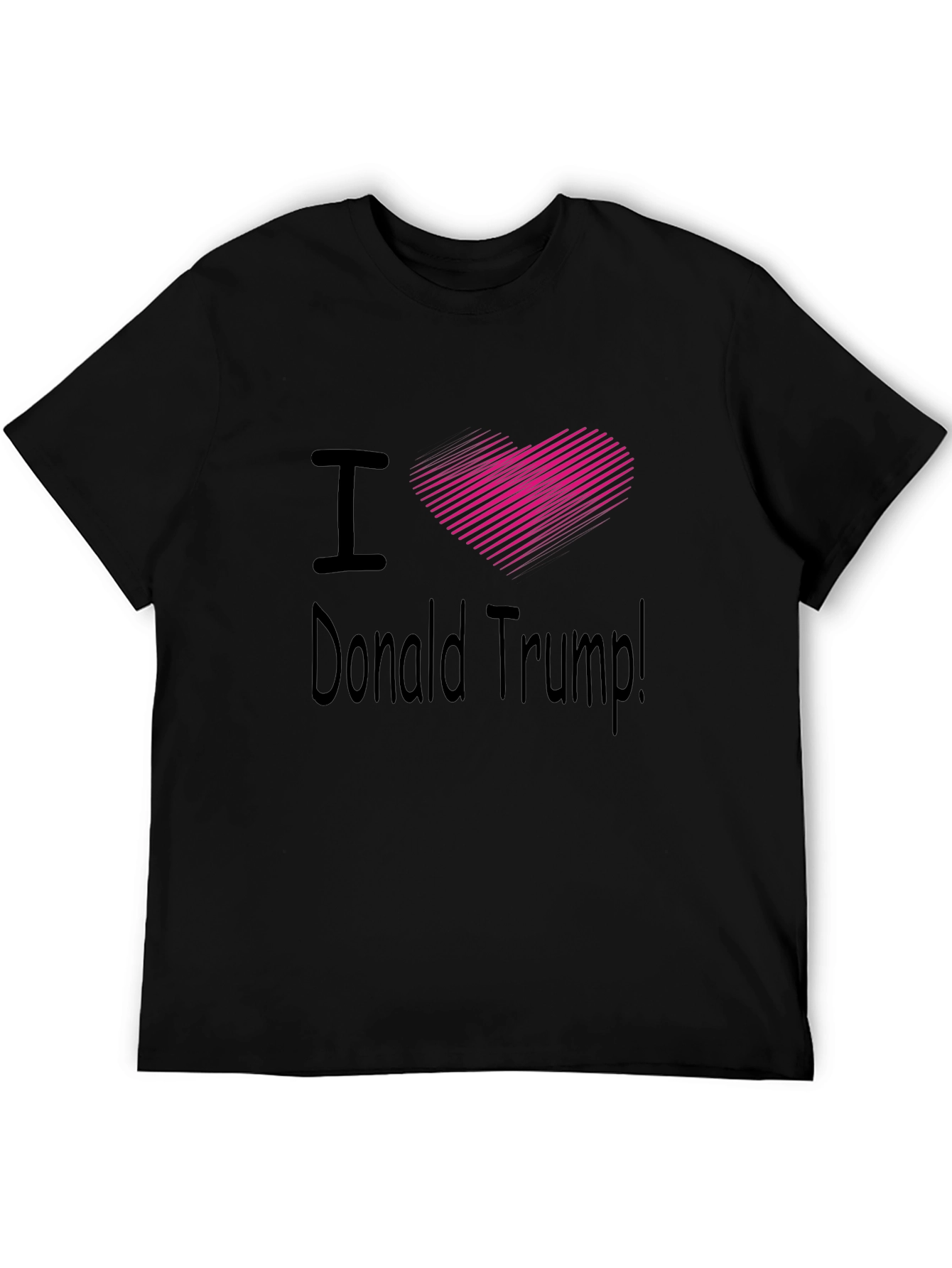 I Heart Donald Trump Black T-Shirt