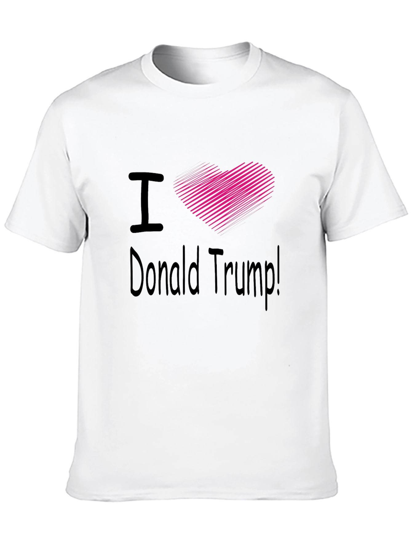 I Heart Donald Trump Black T-Shirt