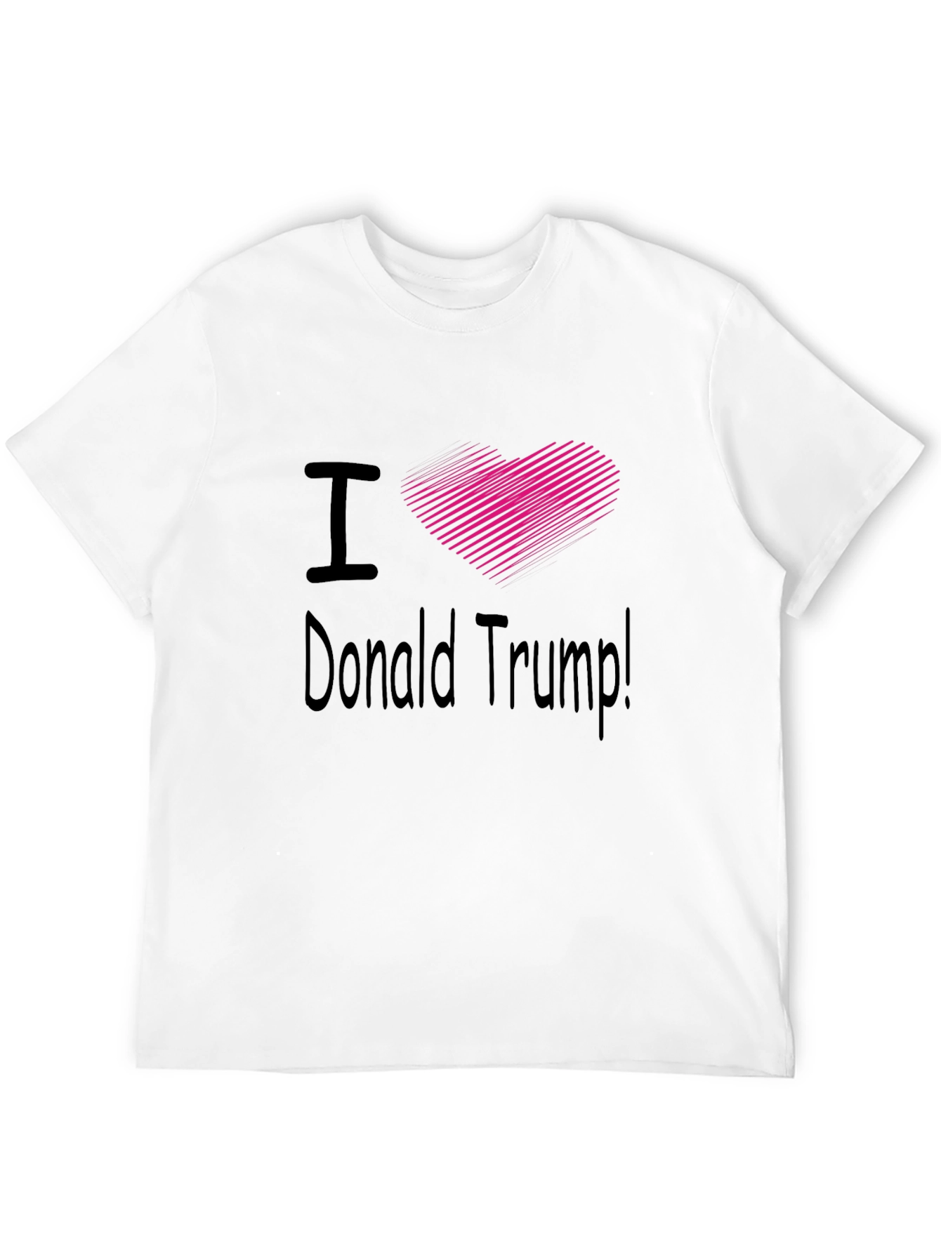 I Heart Donald Trump Black T-Shirt
