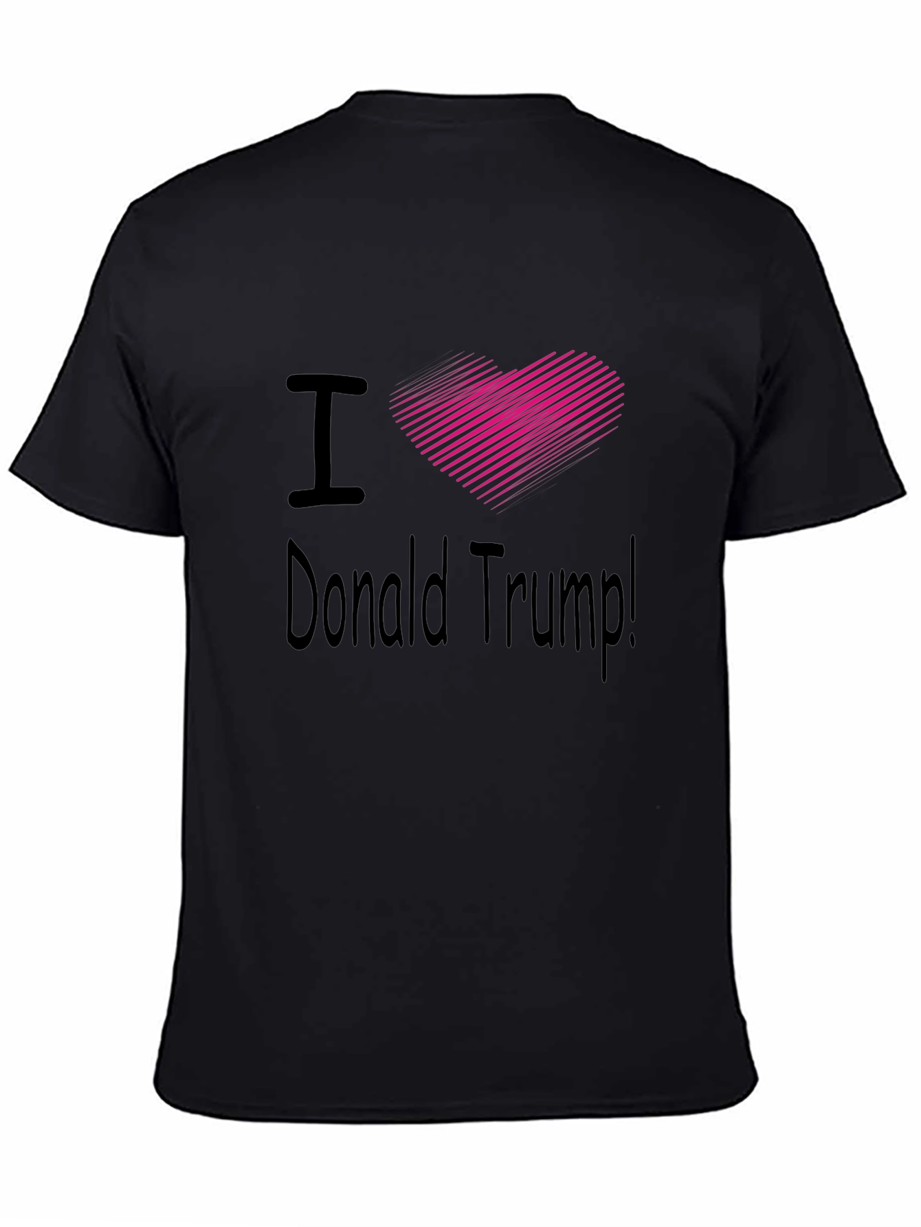 I Heart Donald Trump Black T-Shirt