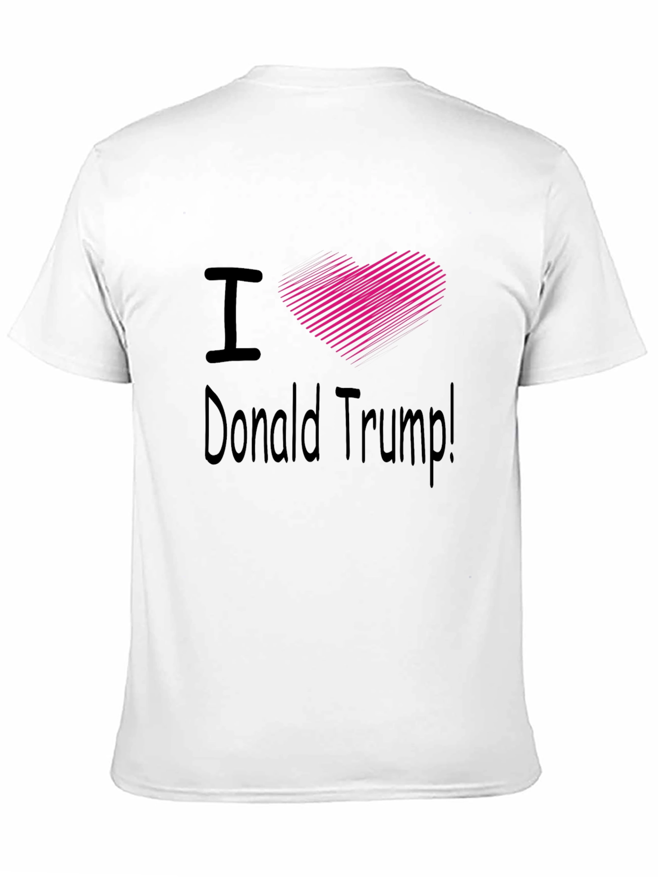 I Heart Donald Trump Black T-Shirt