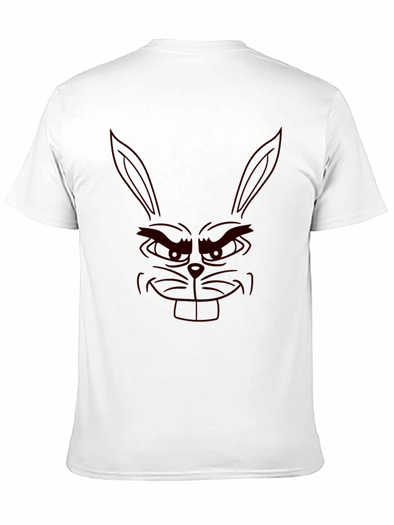 Evil Bunny Graphic T-Shirt - Mens Black Tee