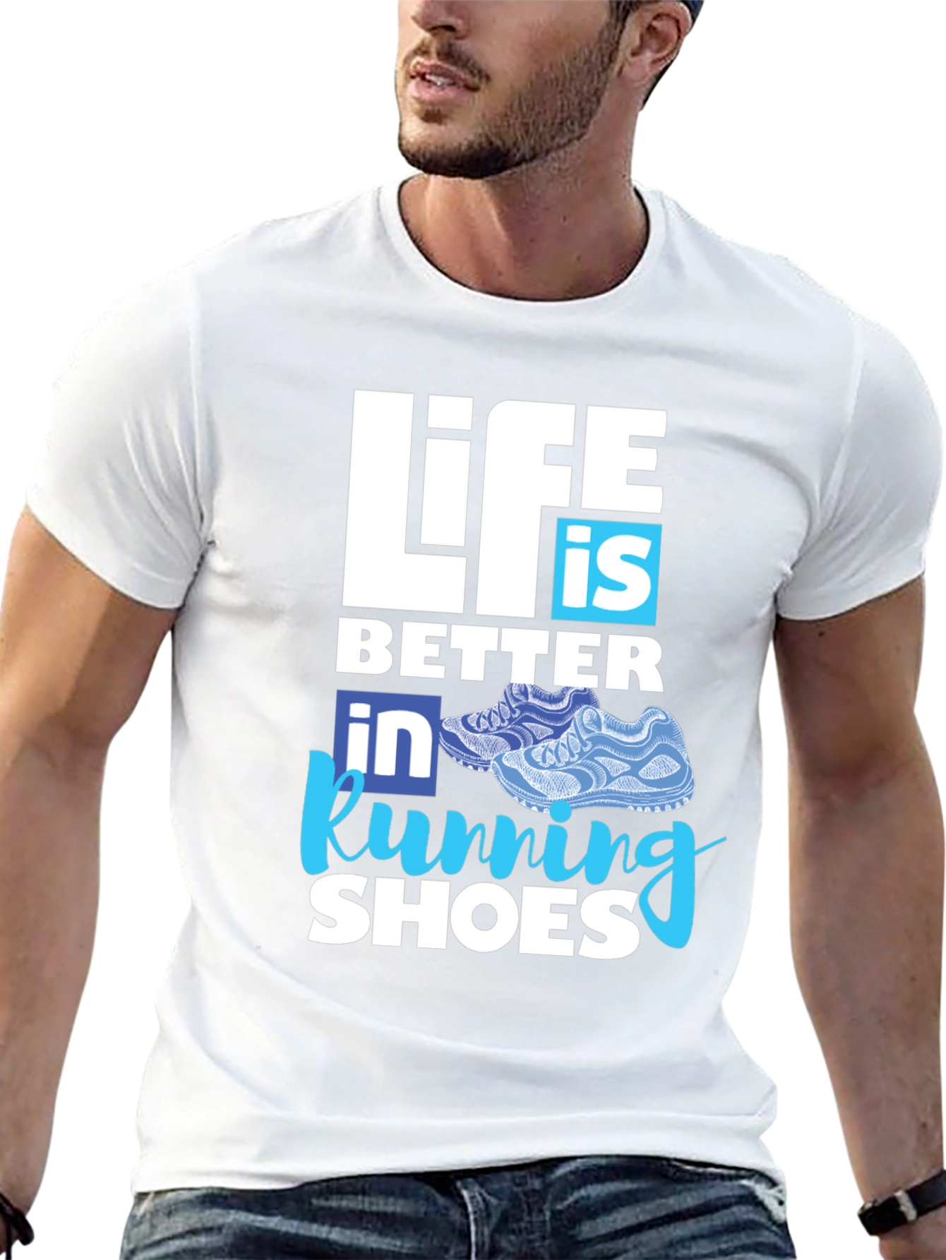 Life is Better in Running Shoes T-Shirt