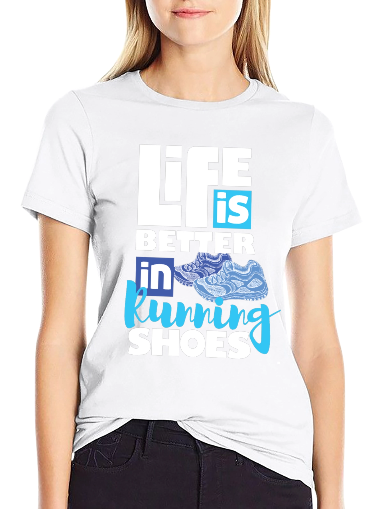 Life is Better in Running Shoes T-Shirt