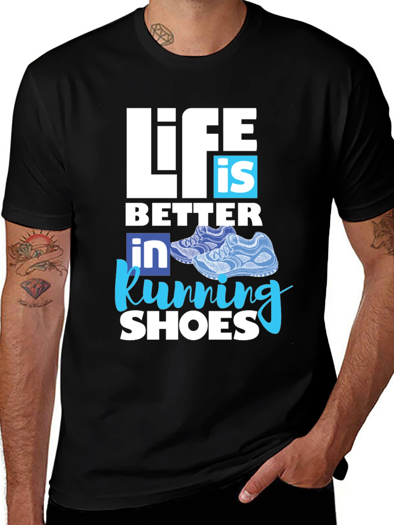 Life is Better in Running Shoes T-Shirt