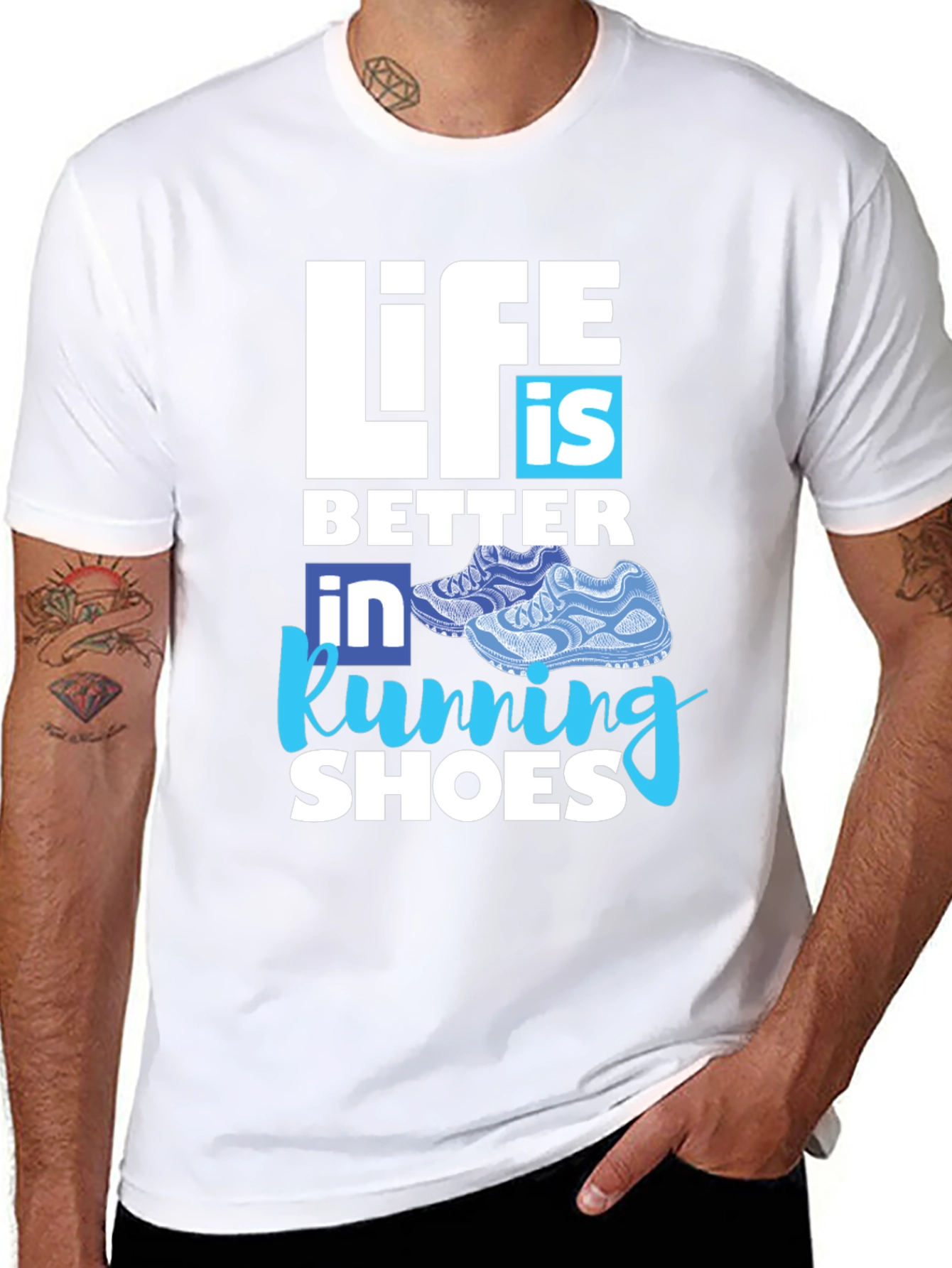 Life is Better in Running Shoes T-Shirt