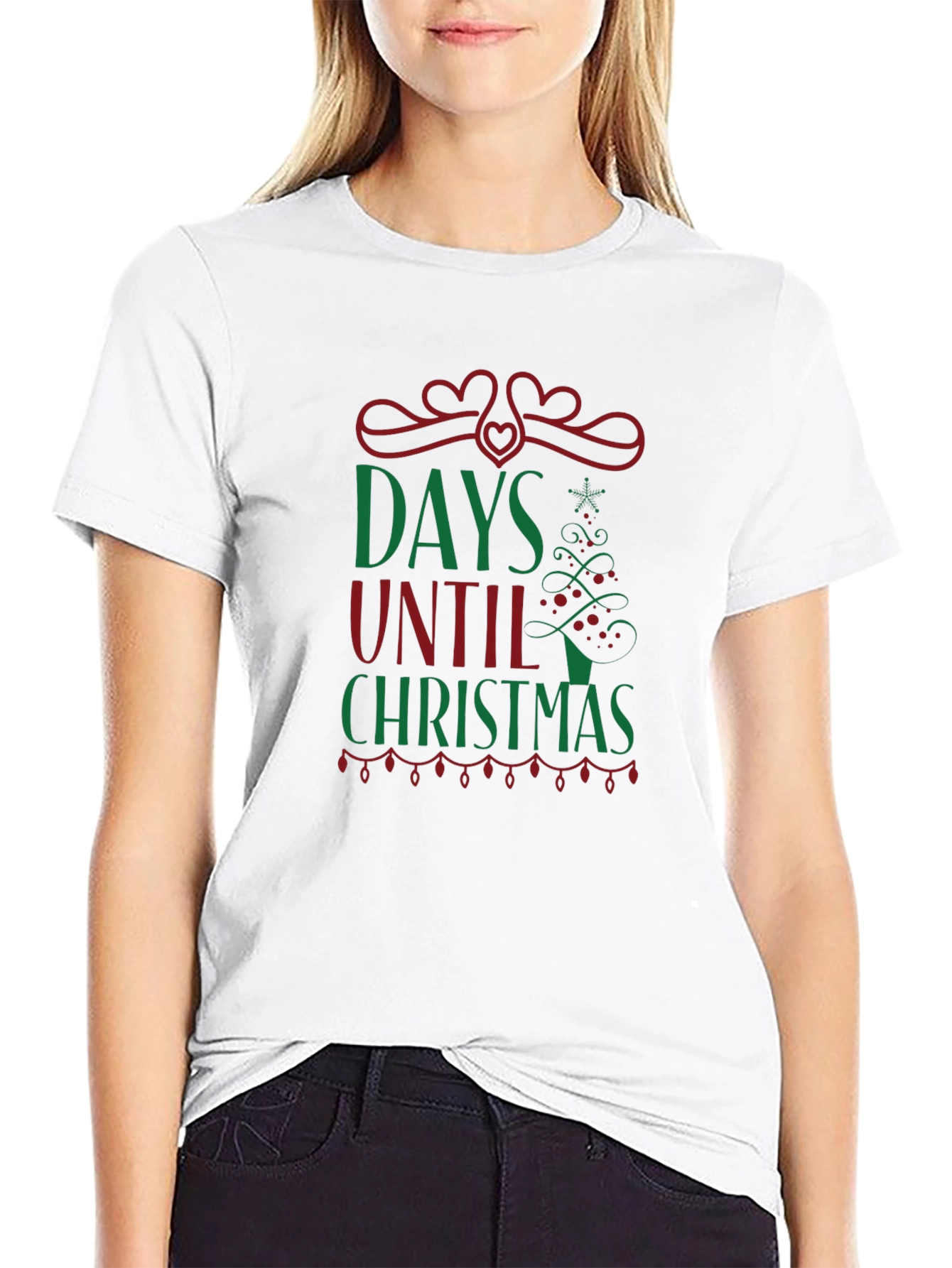 Days Until Christmas Holiday Tee