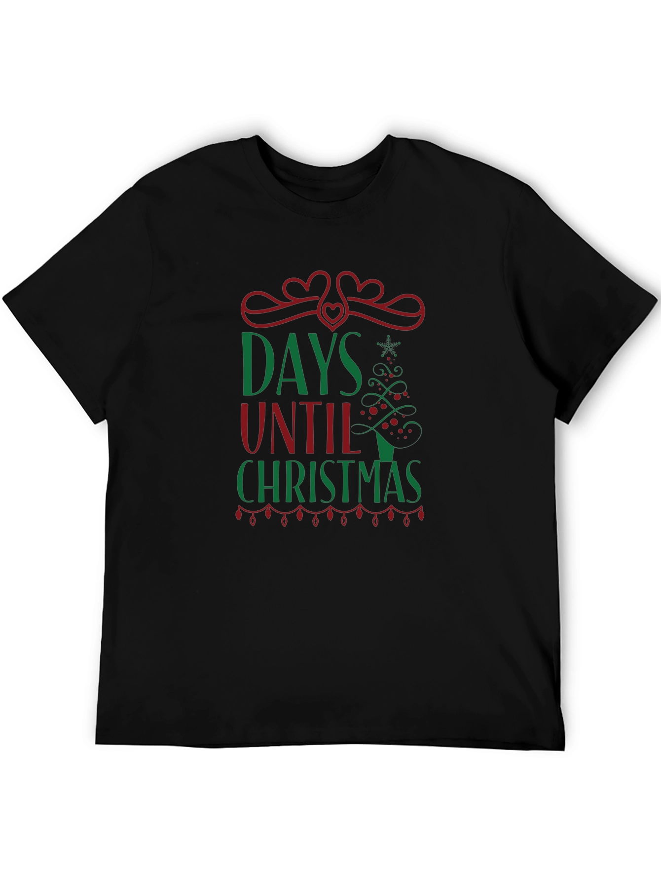 Days Until Christmas Holiday Tee
