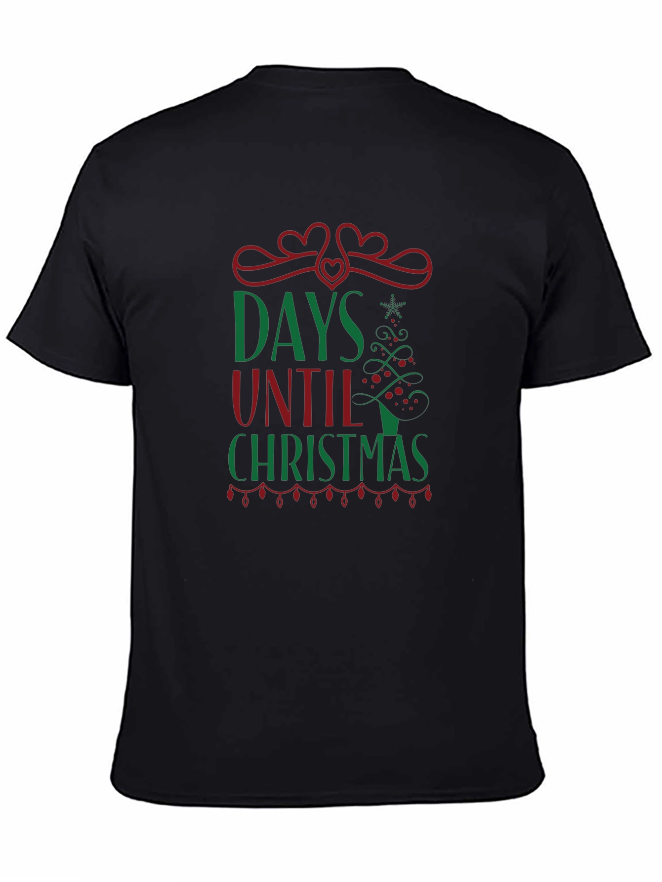 Days Until Christmas Holiday Tee
