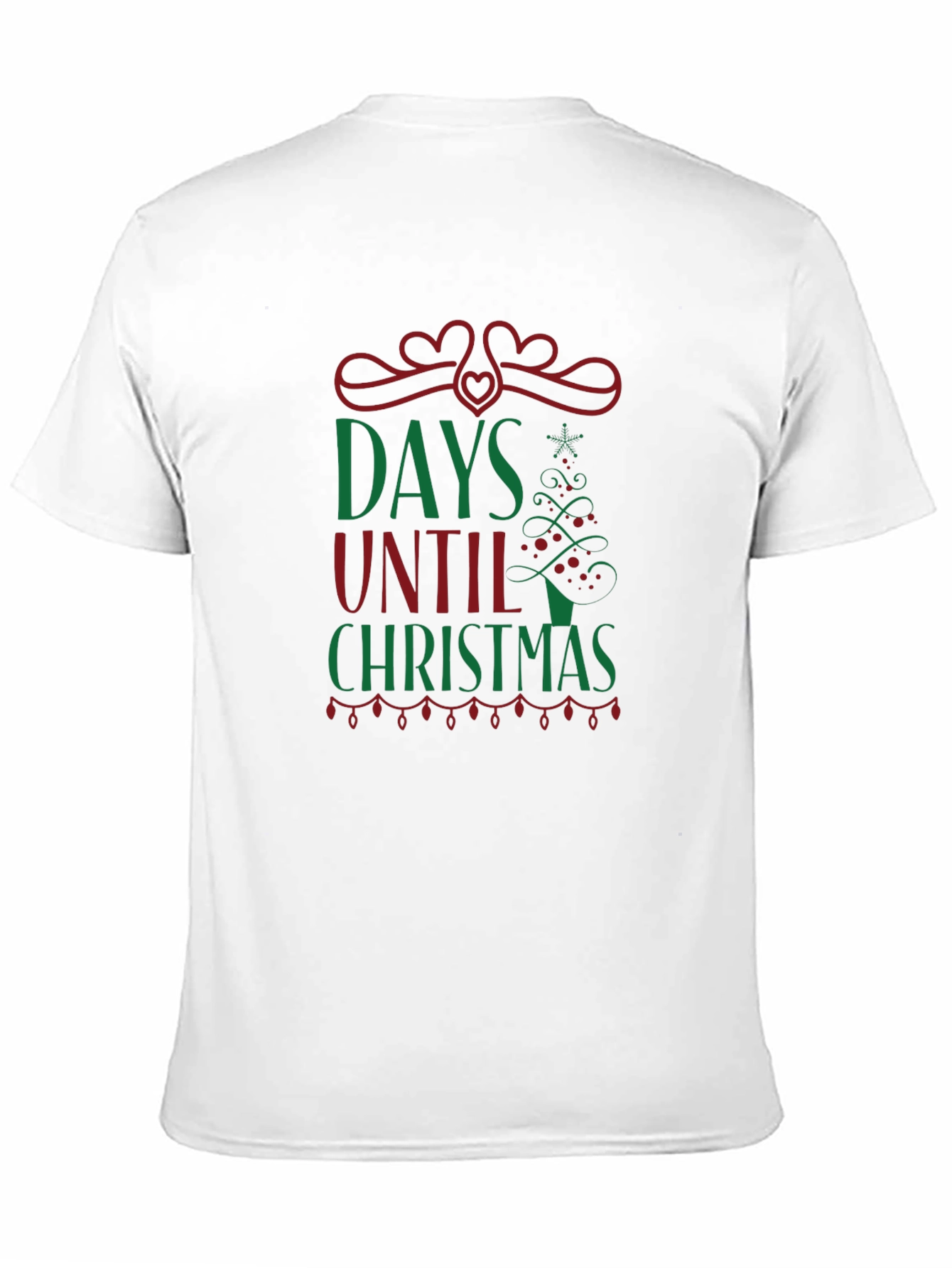 Days Until Christmas Holiday Tee