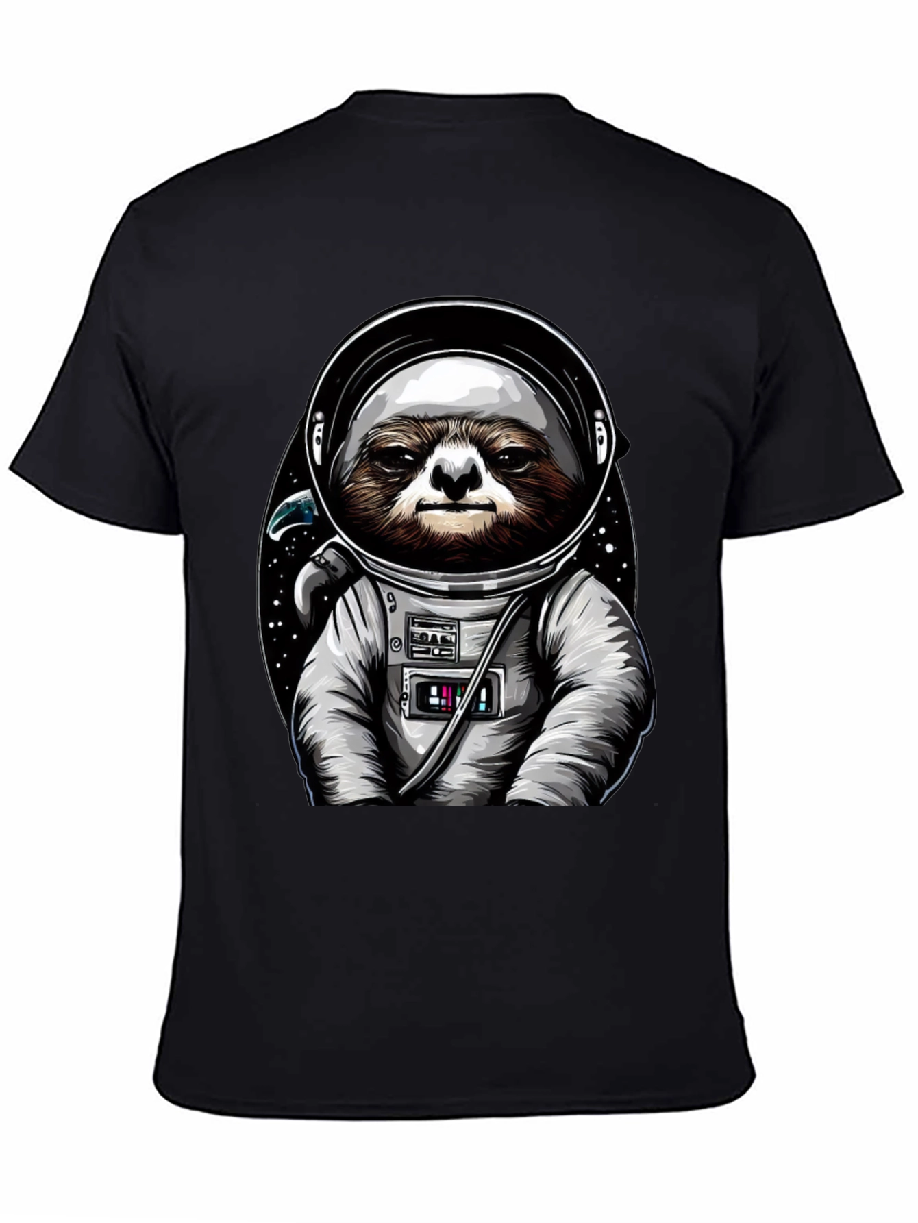Sloth Astronaut Graphic Tee - Space Sloth T-Shirt