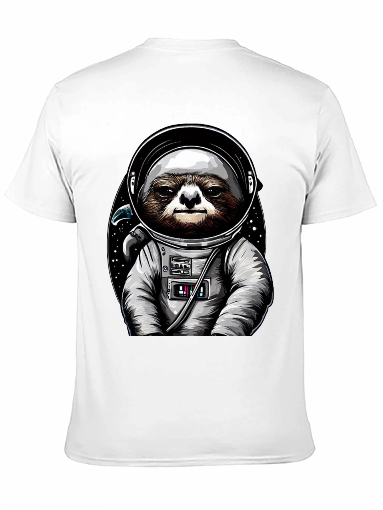 Sloth Astronaut Graphic Tee - Space Sloth T-Shirt