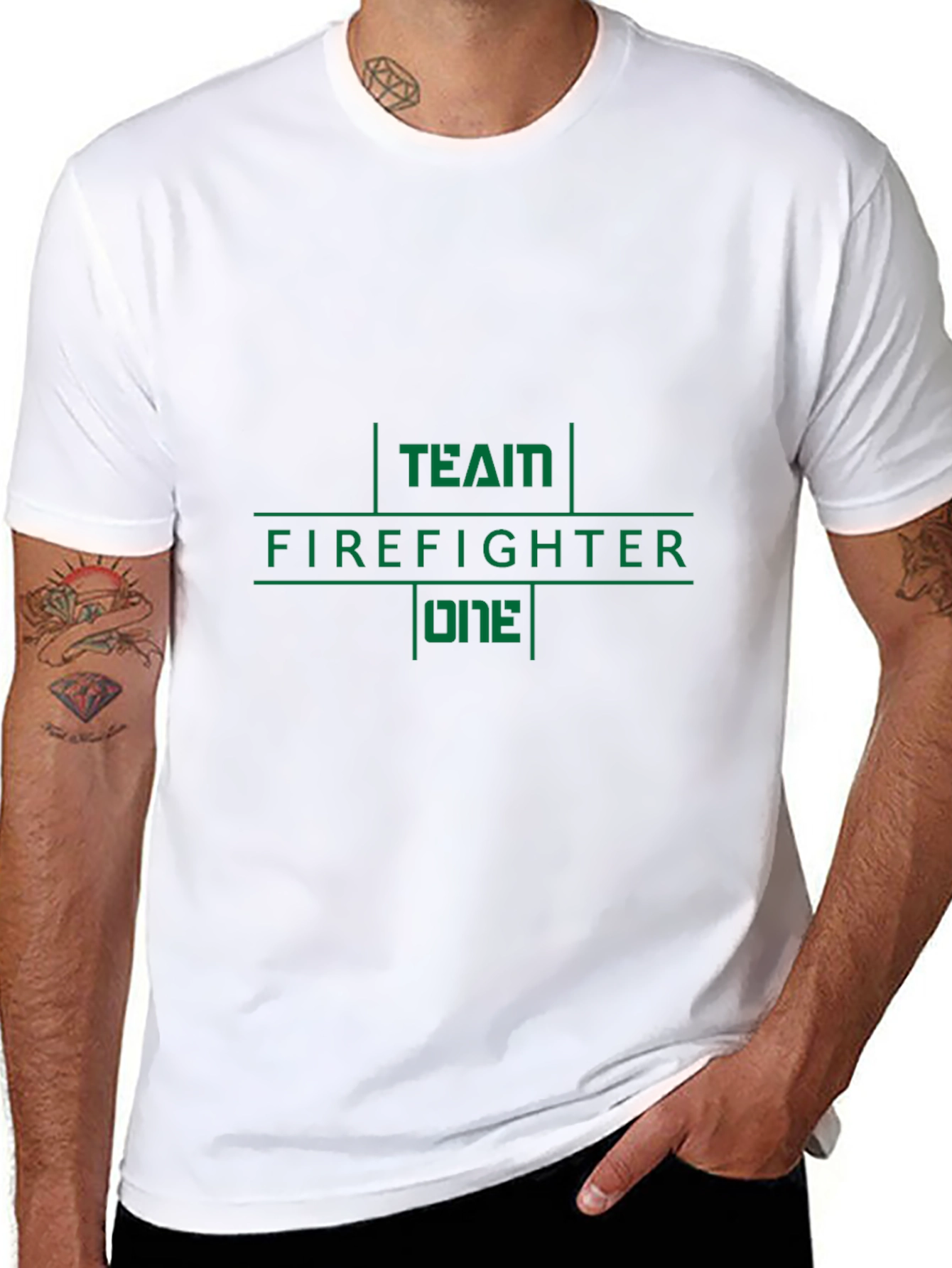 Team Firefighter One Graphic T-Shirt