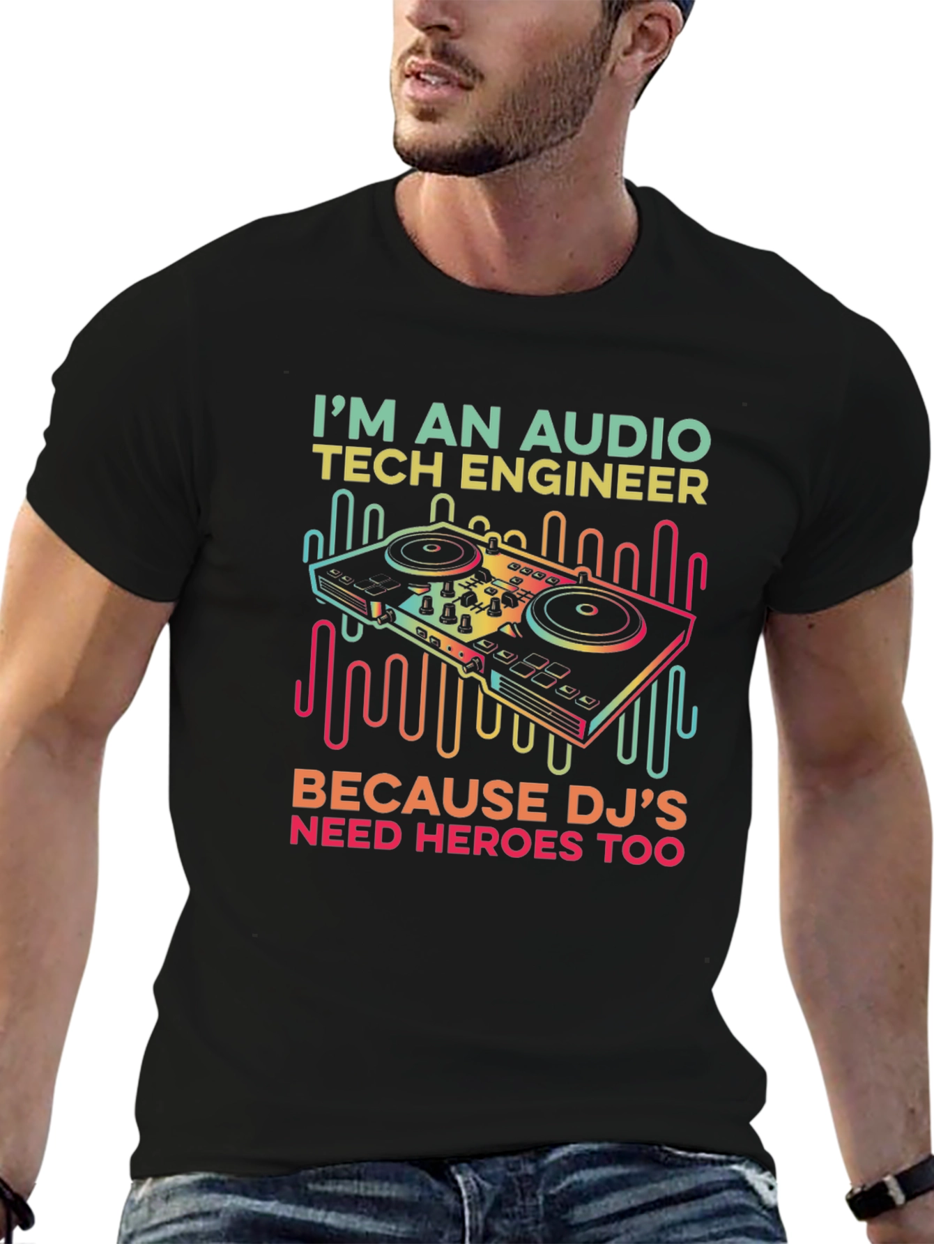 Audio Tech Engineer DJ Hero T-Shirt