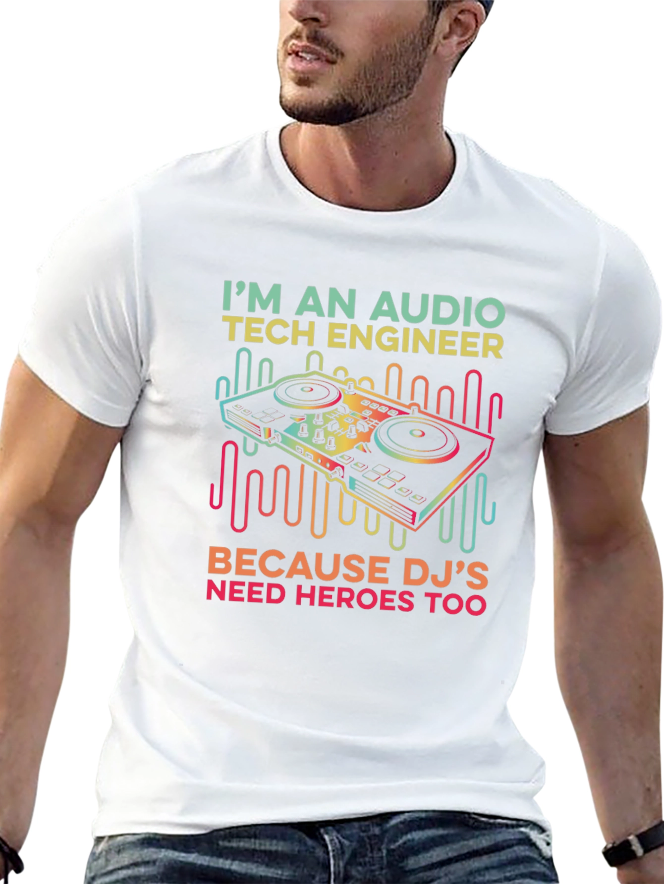 Audio Tech Engineer DJ Hero T-Shirt