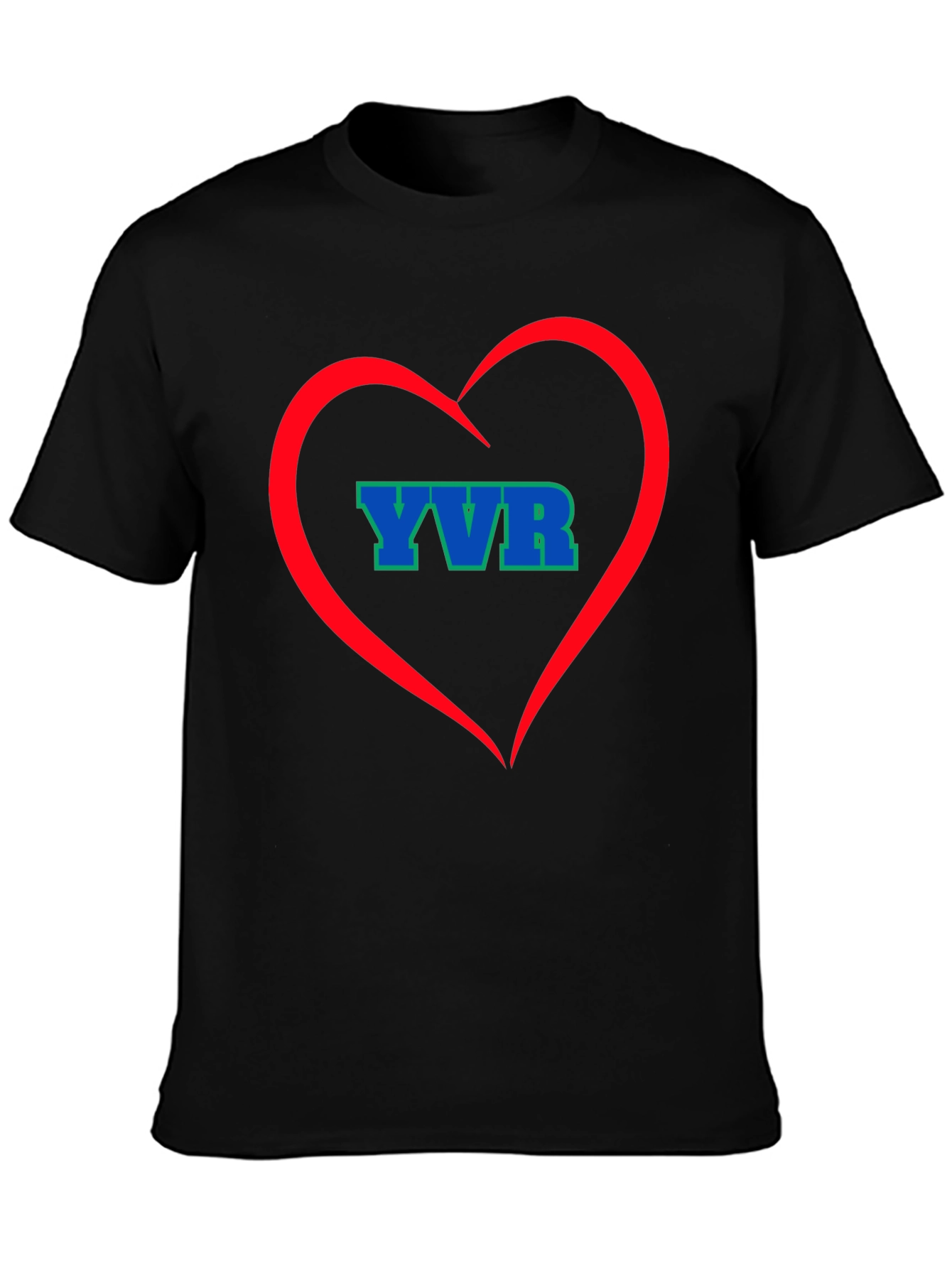 YVR Heart Tee - Vancouver Airport Souvenir