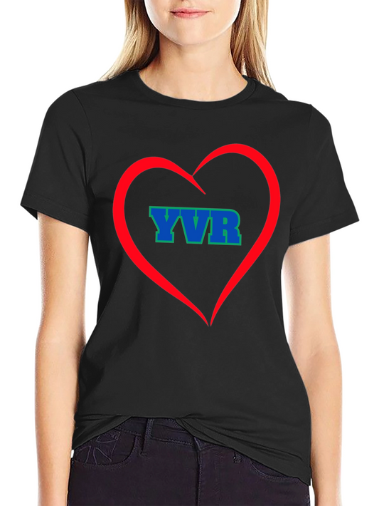 YVR Heart Tee - Vancouver Airport Souvenir