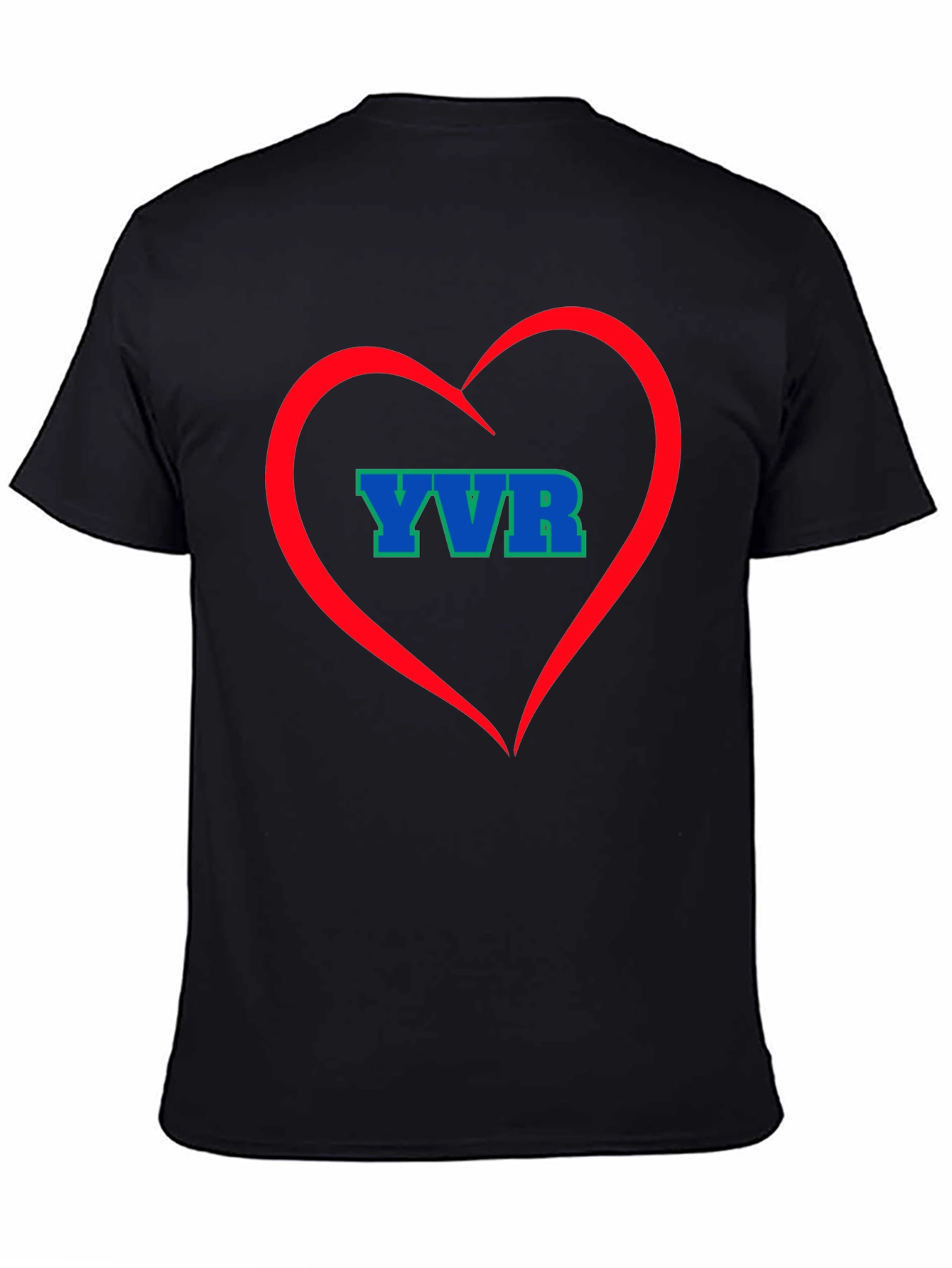 YVR Heart Tee - Vancouver Airport Souvenir