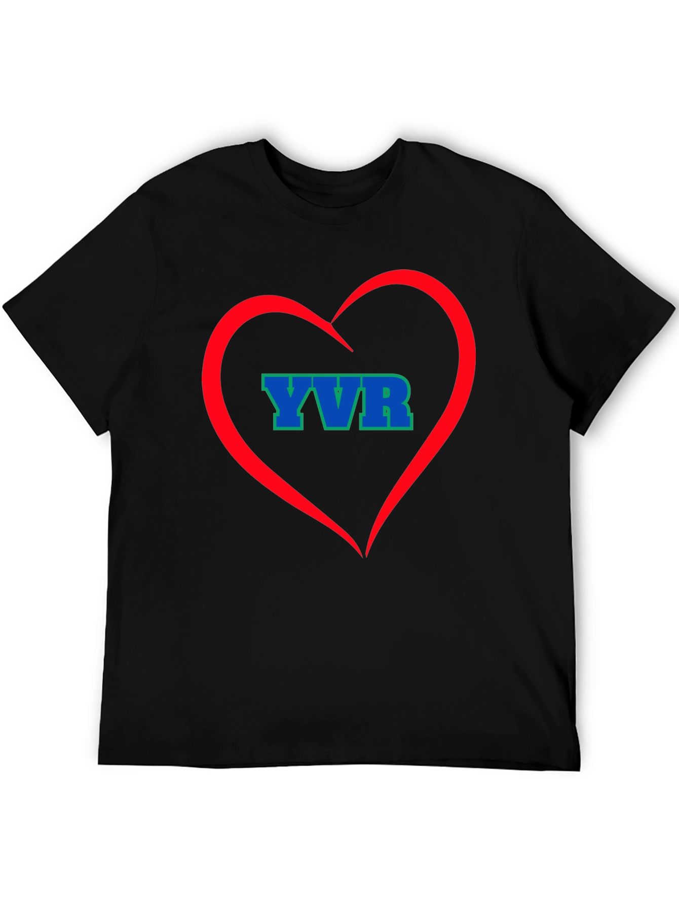 YVR Heart Tee - Vancouver Airport Souvenir