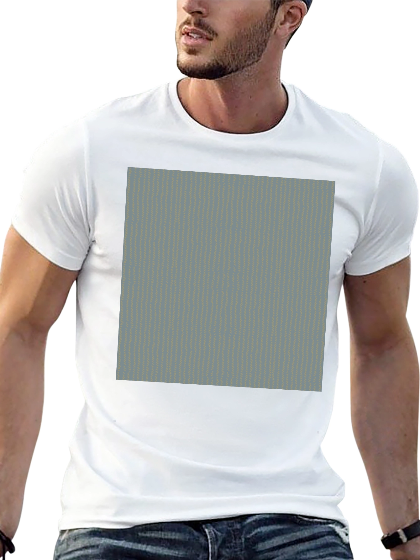 Patterned Tee - Stylish Casual Wear