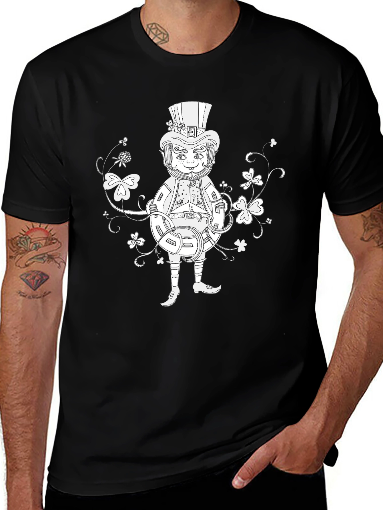 Leprechaun Graphic T-Shirt - St. Patricks Day