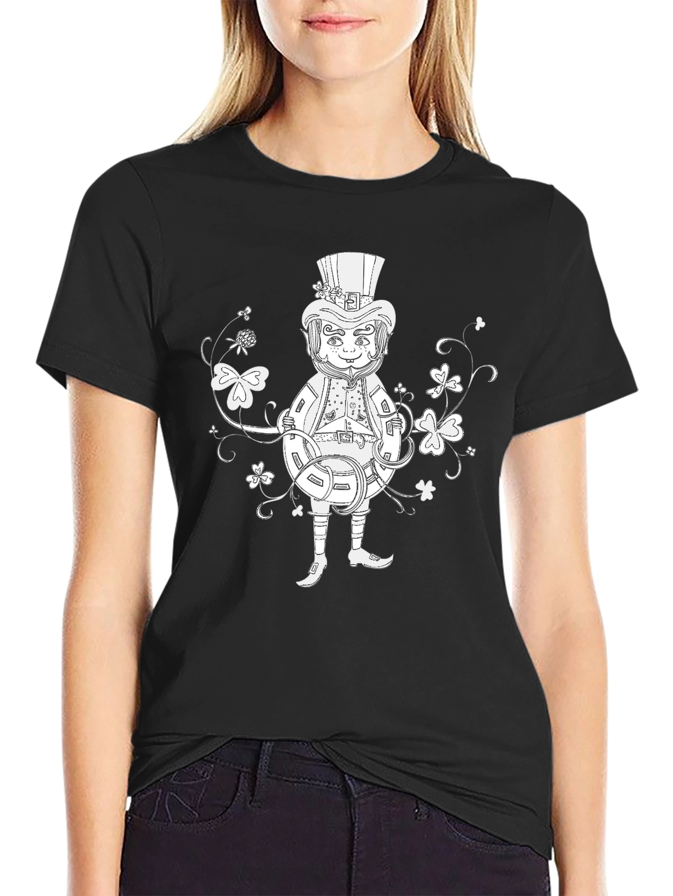 Leprechaun Graphic T-Shirt - St. Patricks Day