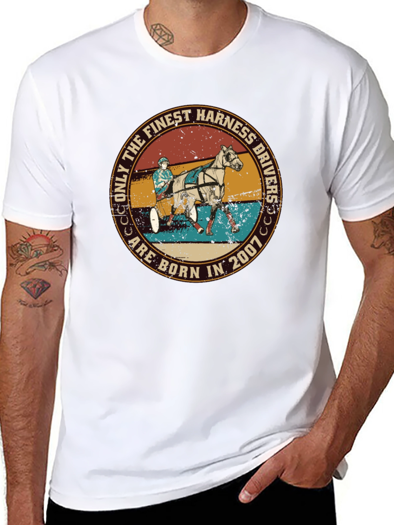 Finest Harness Drivers Born in 2007 T-Shirt