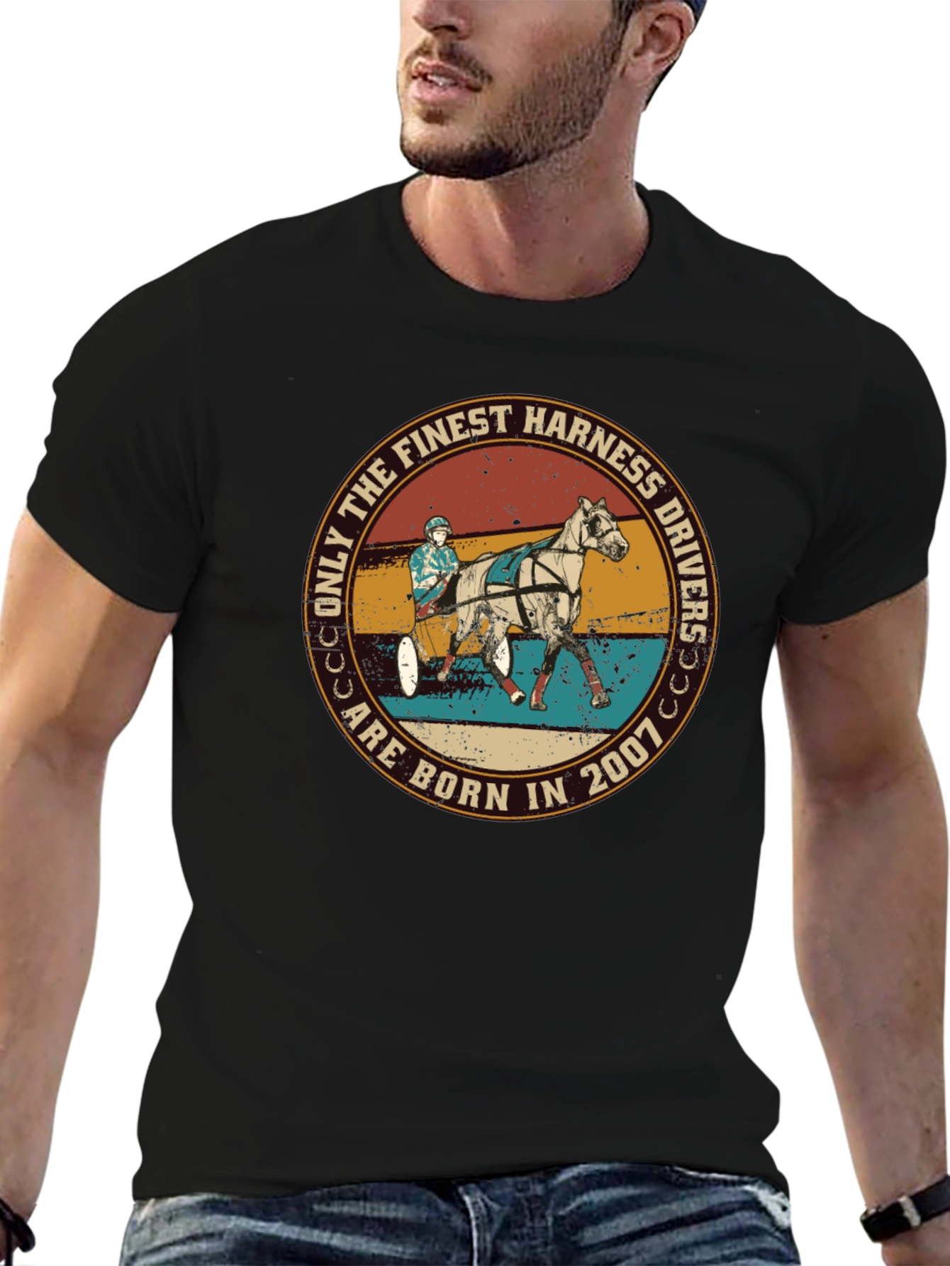 Finest Harness Drivers Born in 2007 T-Shirt
