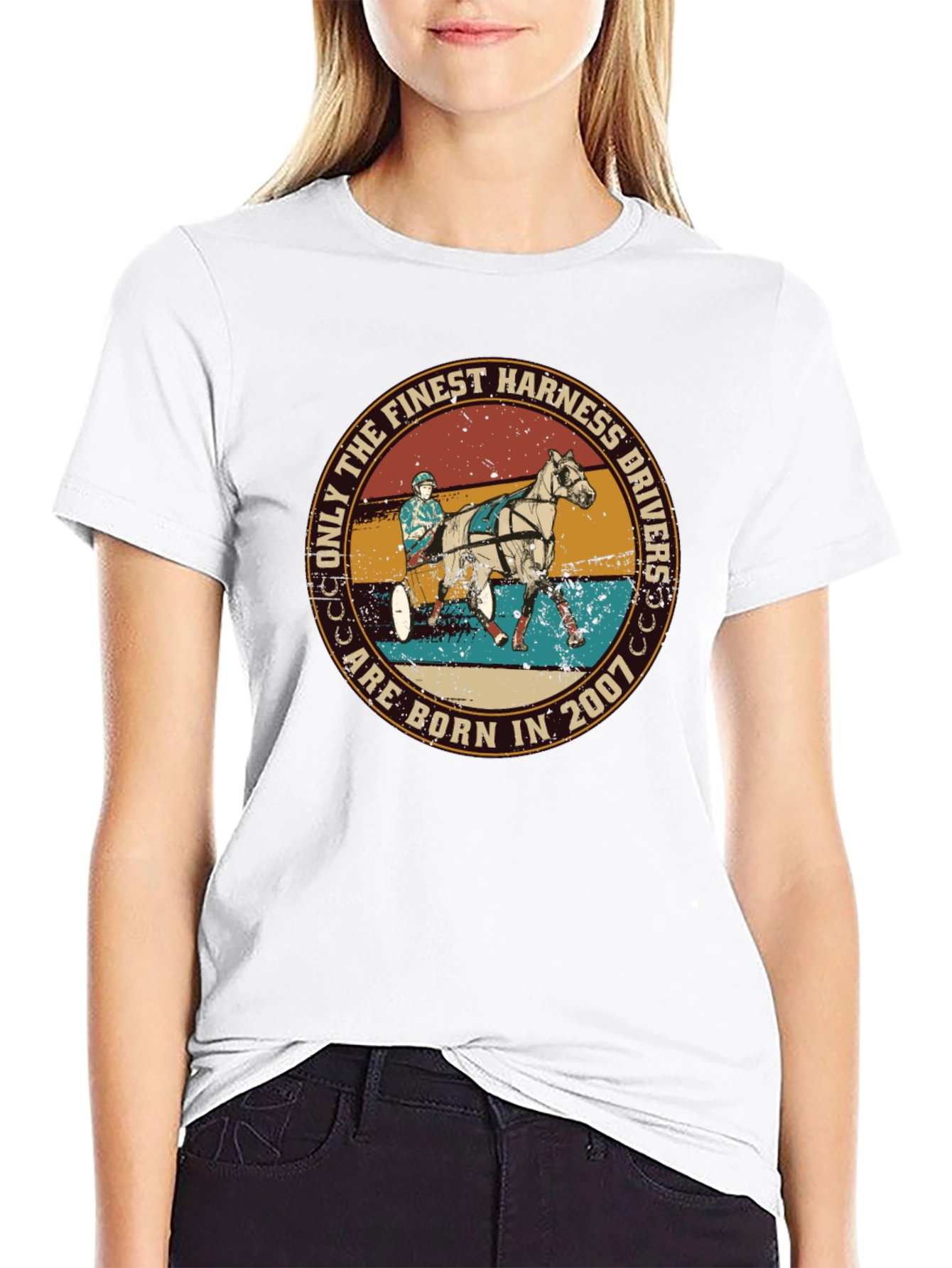 Finest Harness Drivers Born in 2007 T-Shirt
