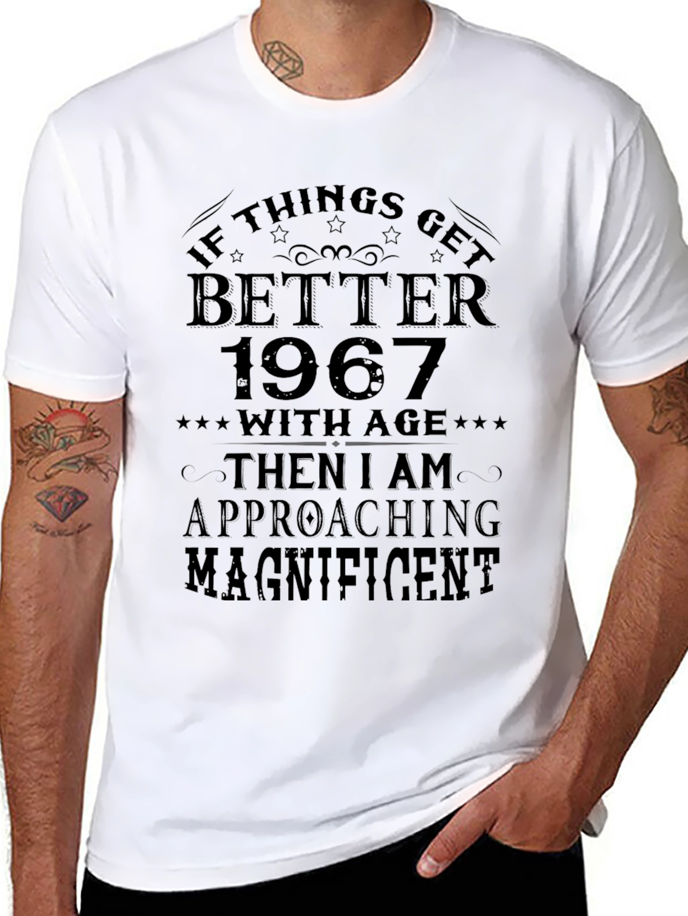 Funny 1967 Birthday Gift T-Shirt