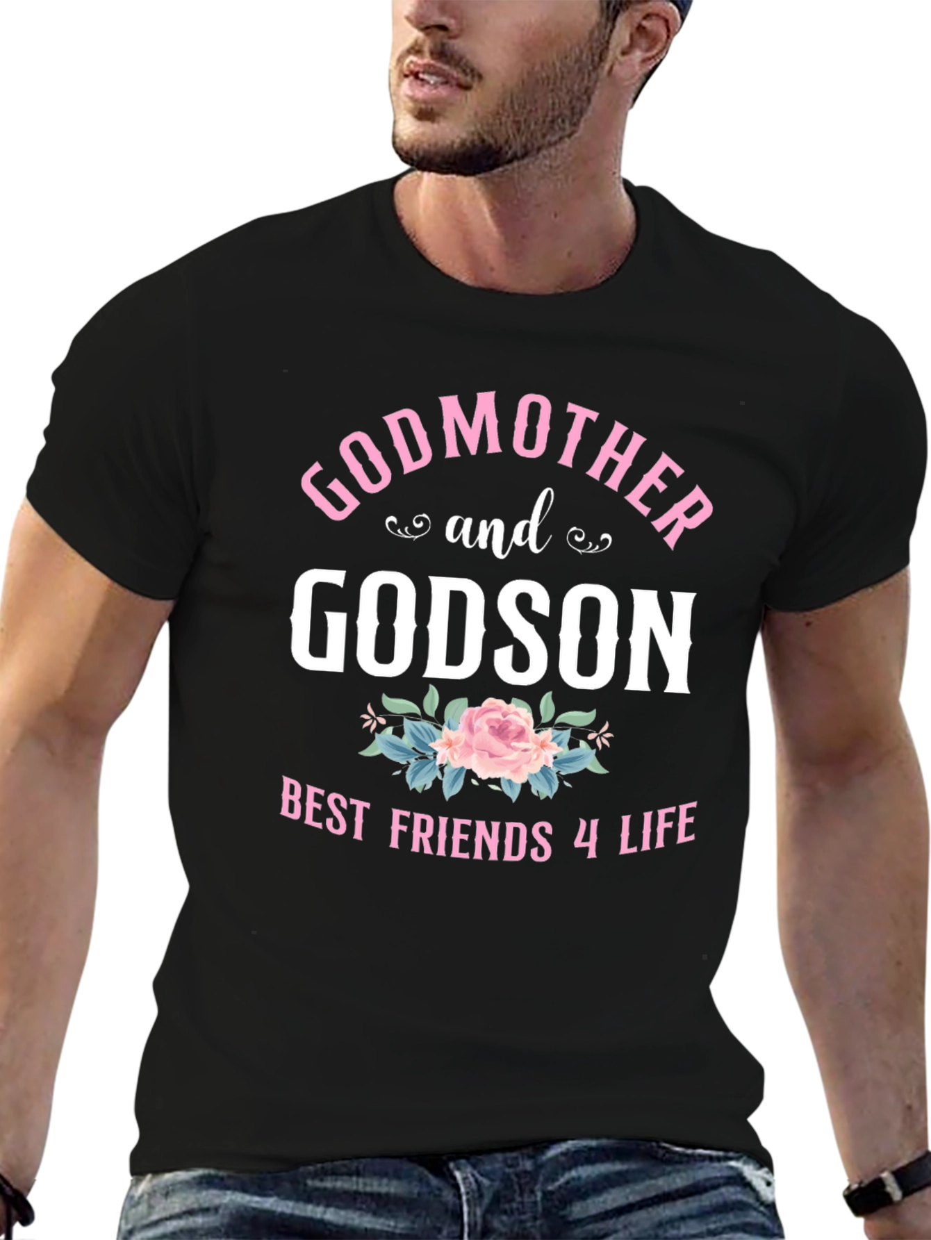 Godmother & Godson Best Friends 4 Life T-Shirt