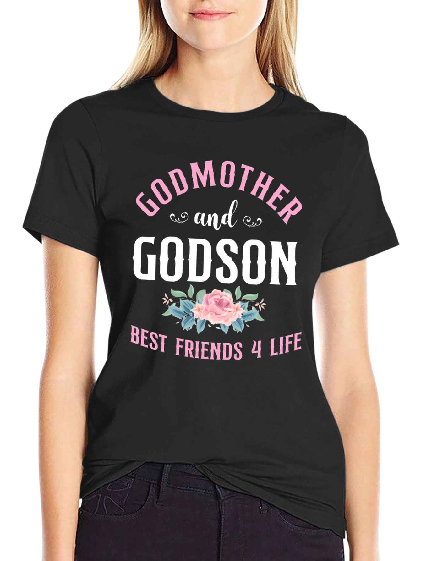 Godmother & Godson Best Friends 4 Life T-Shirt