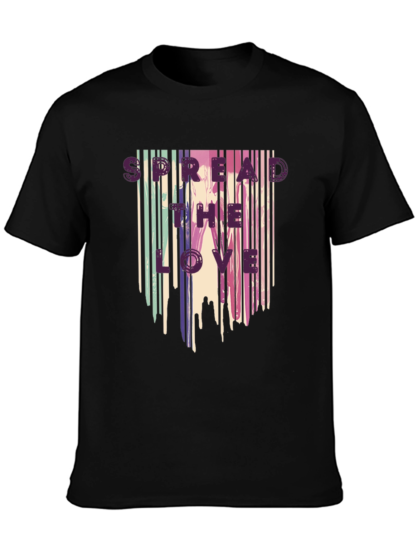 Spread the Love T-Shirt - Unique Barcode Design