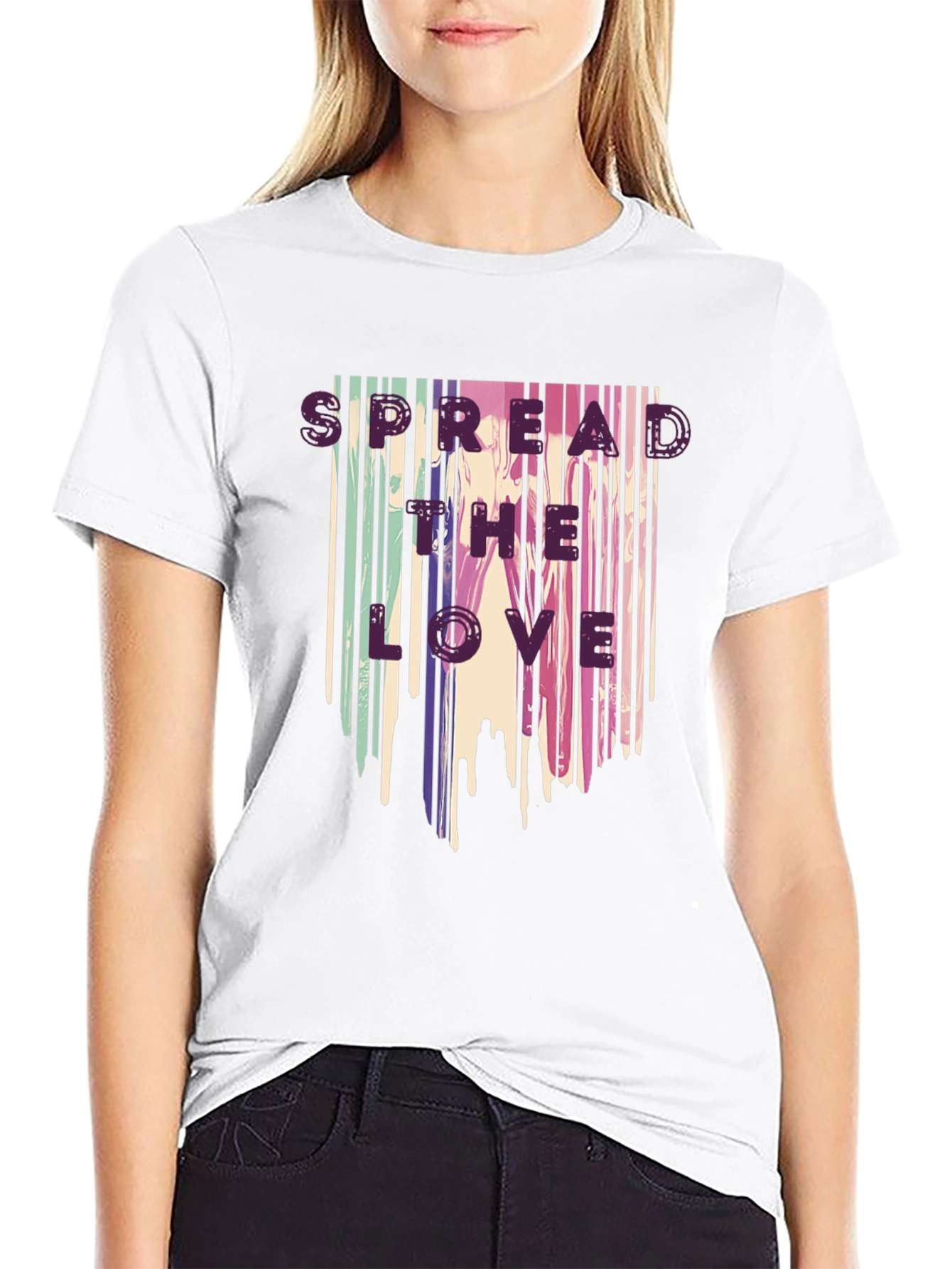 Spread the Love T-Shirt - Unique Barcode Design