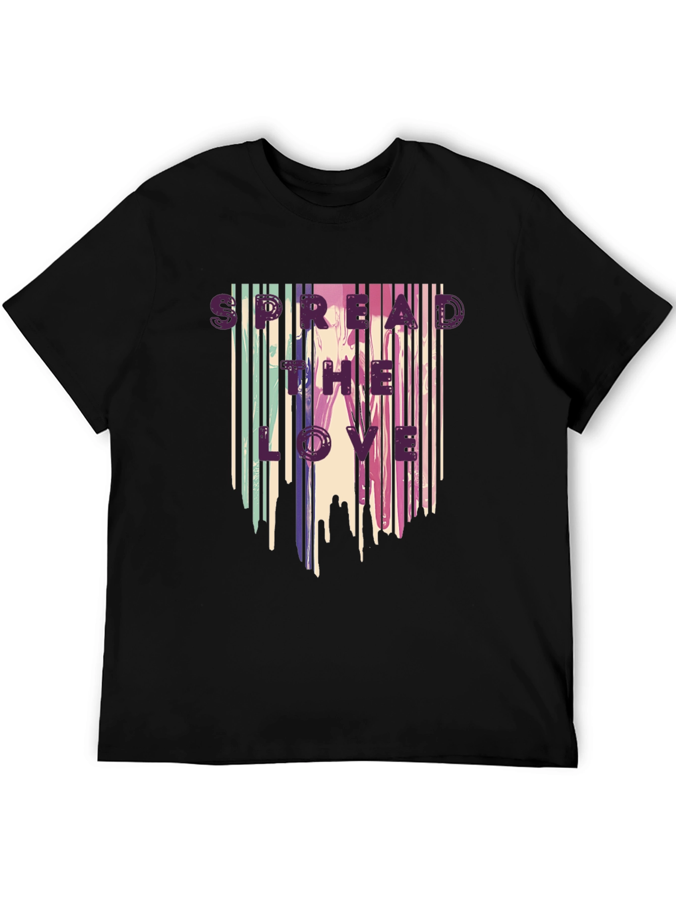 Spread the Love T-Shirt - Unique Barcode Design