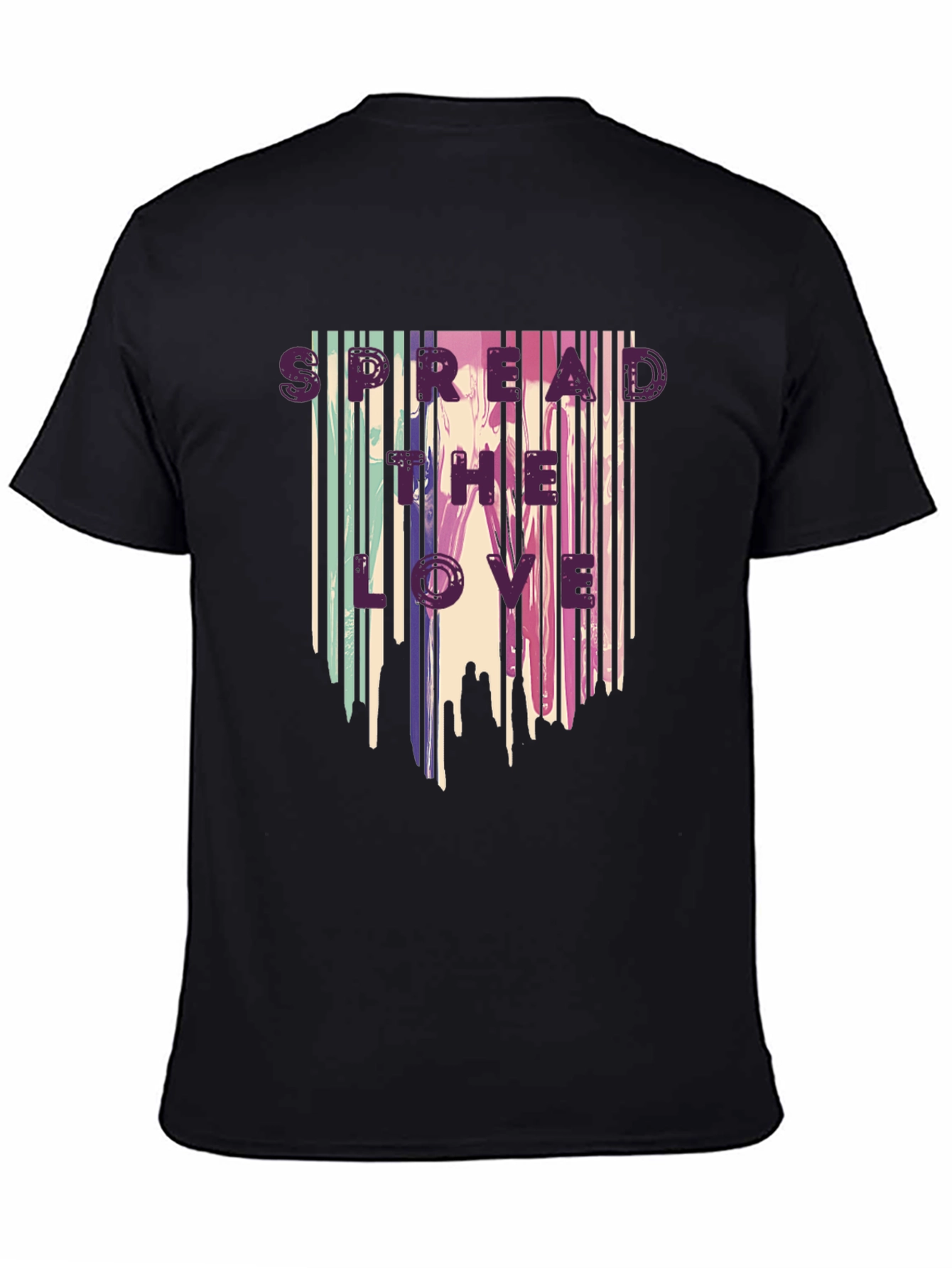 Spread the Love T-Shirt - Unique Barcode Design