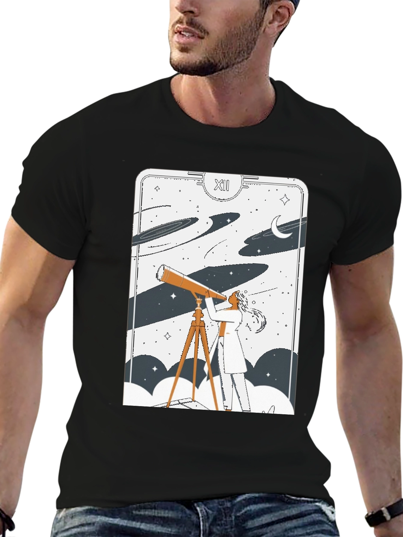 Cosmic Tarot Card T-Shirt