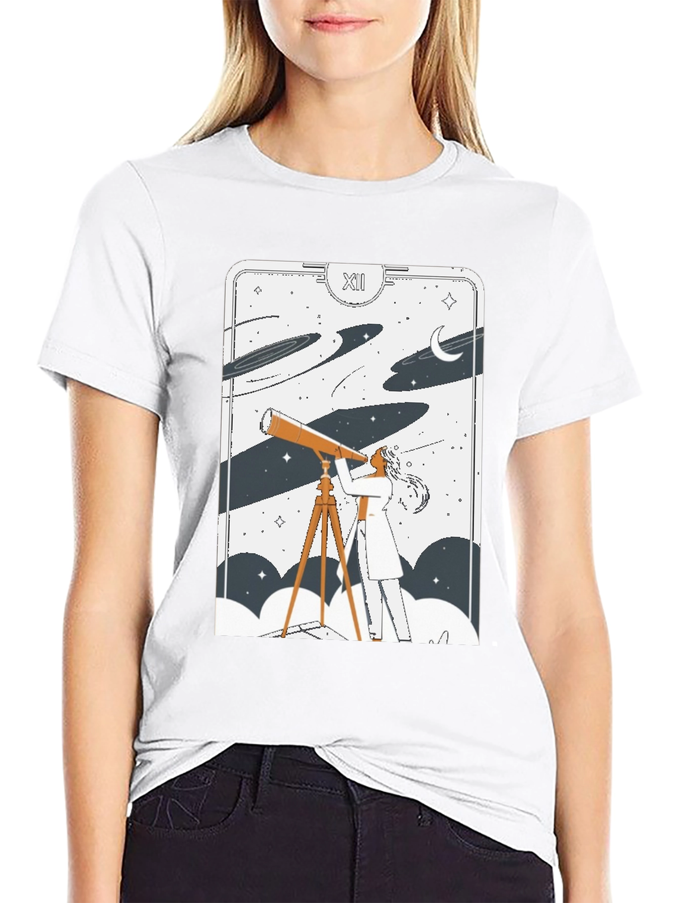 Cosmic Tarot Card T-Shirt