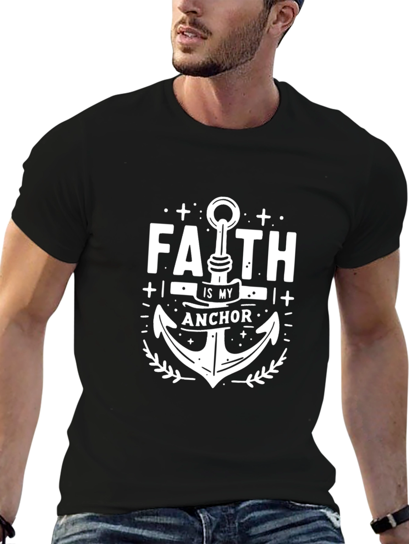 Faith Is My Anchor Graphic T-Shirt
