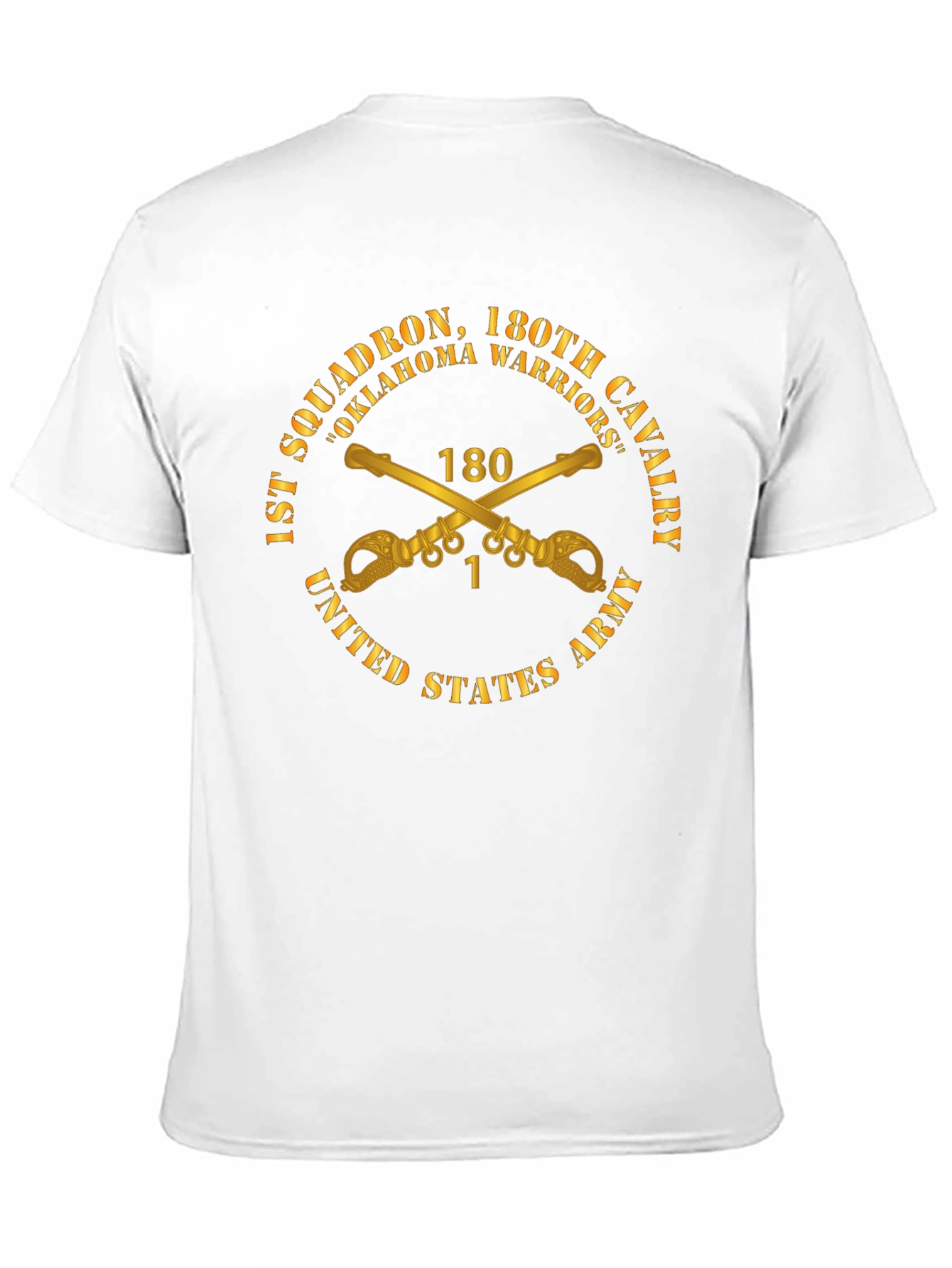 180th Cavalry Oklahoma Warriors T-Shirt