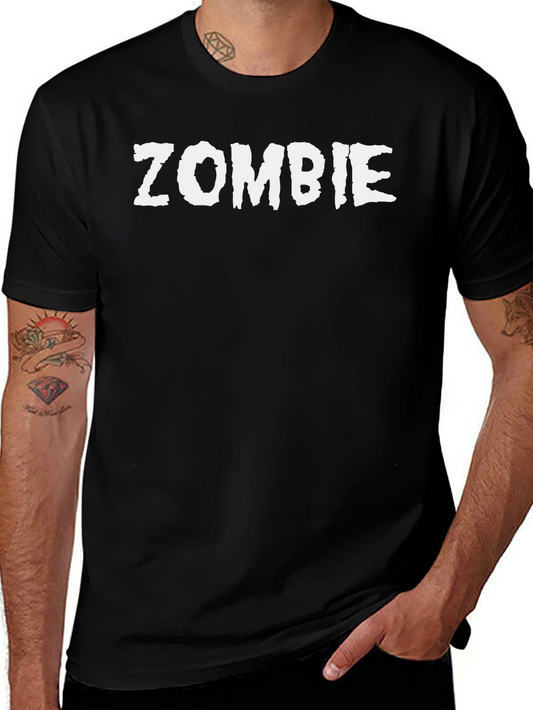 Zombie T-Shirt - Black Graphic Tee
