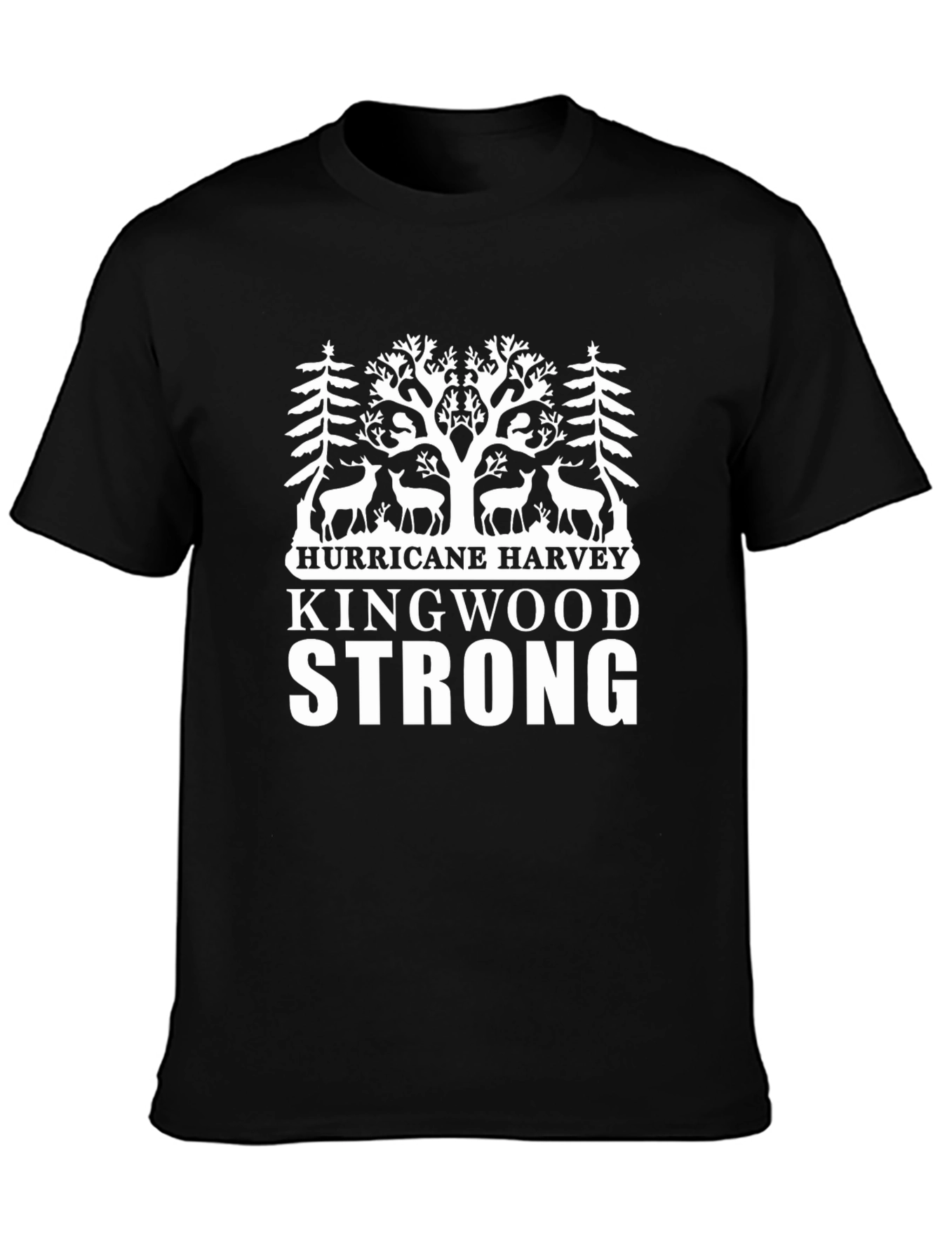 Hurricane Harvey Kingwood Strong T-Shirt