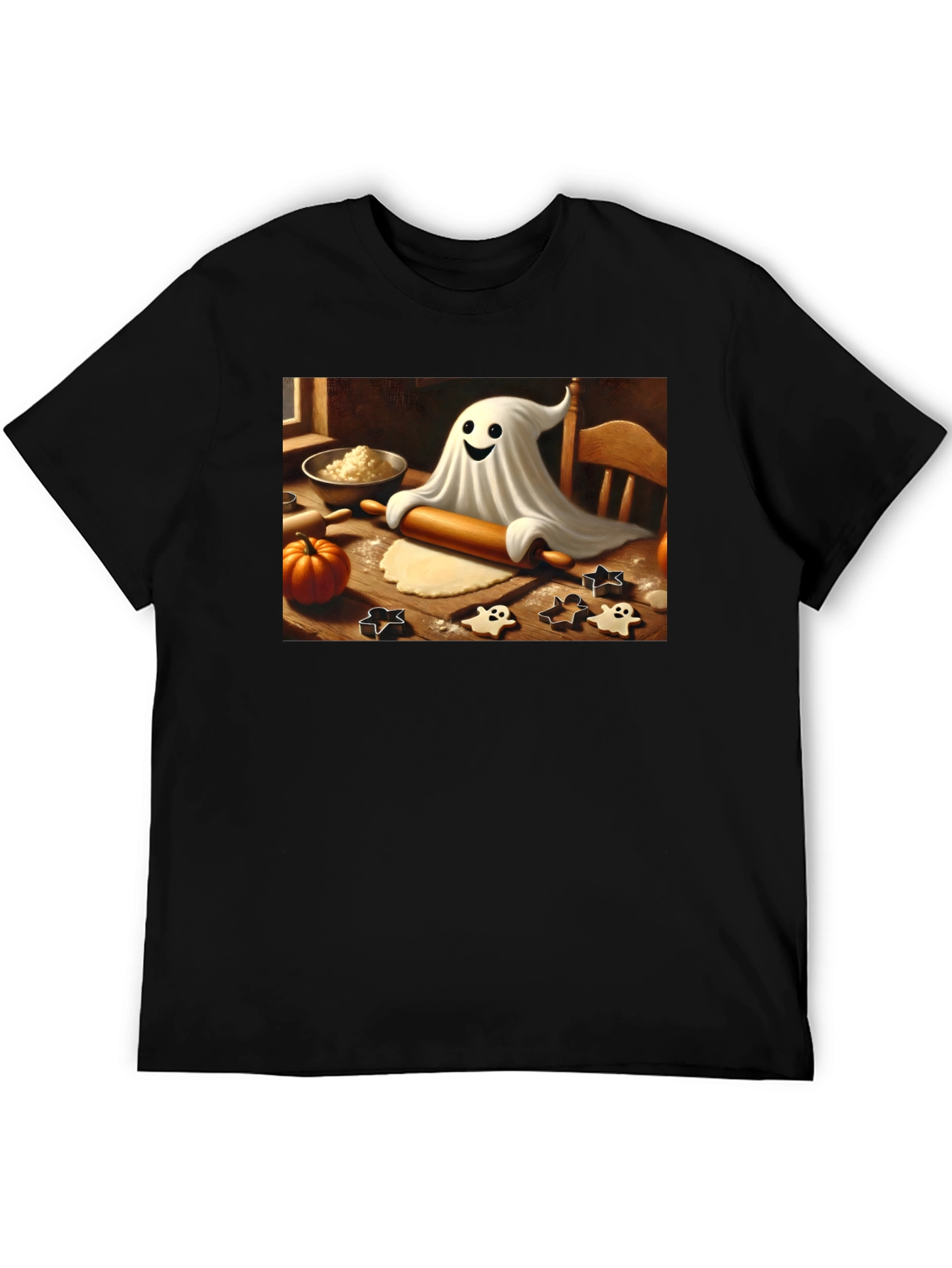Halloween Ghost Baker T-Shirt