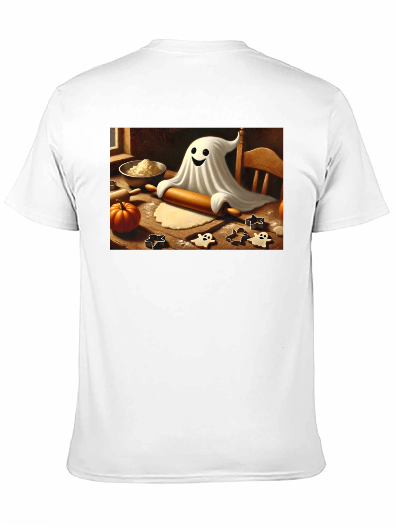 Halloween Ghost Baker T-Shirt